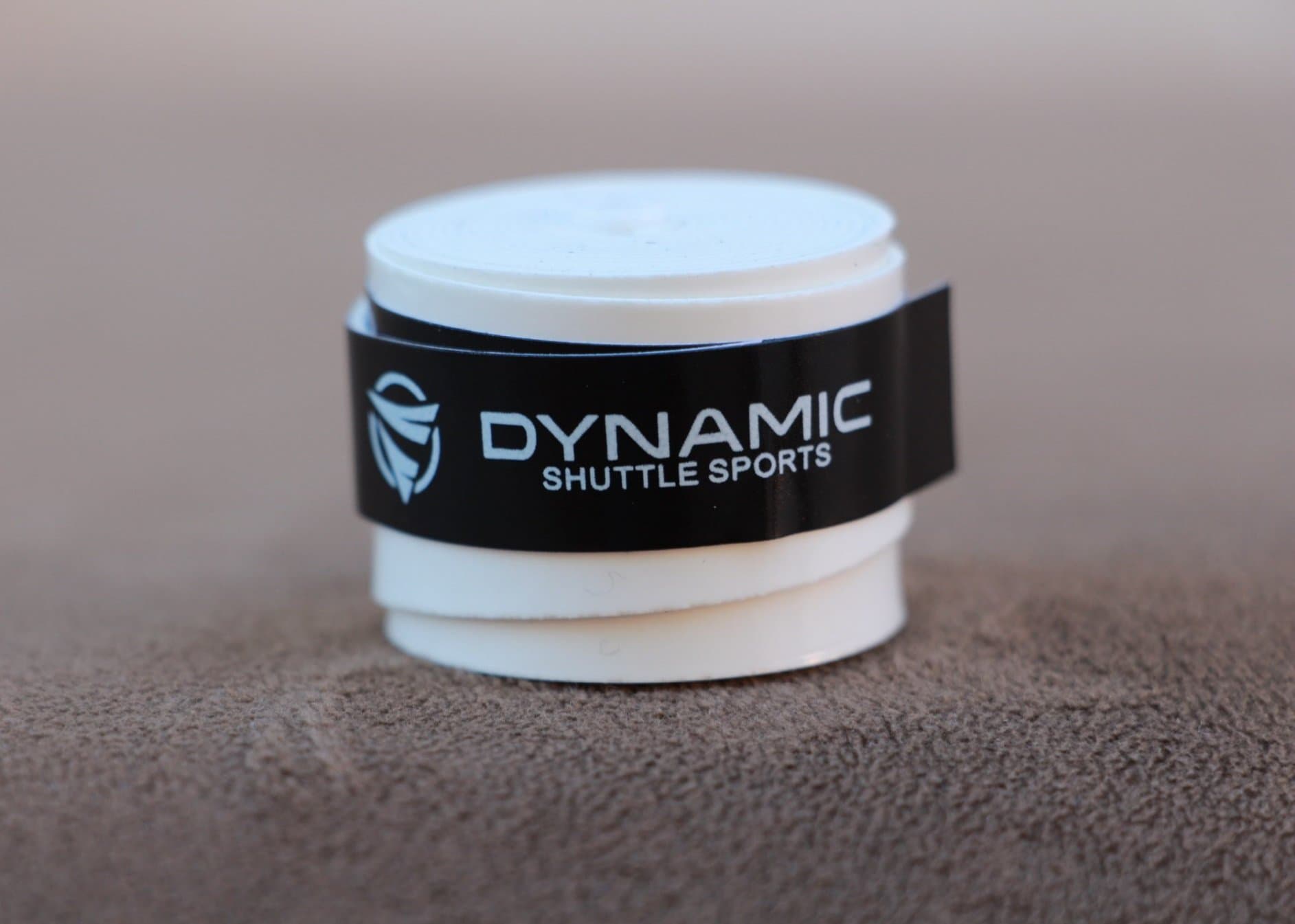 6-Pieces Premium Badminton Racket Overgrip -Soft Feeling, Superior Durability, and Non-Slip (White)