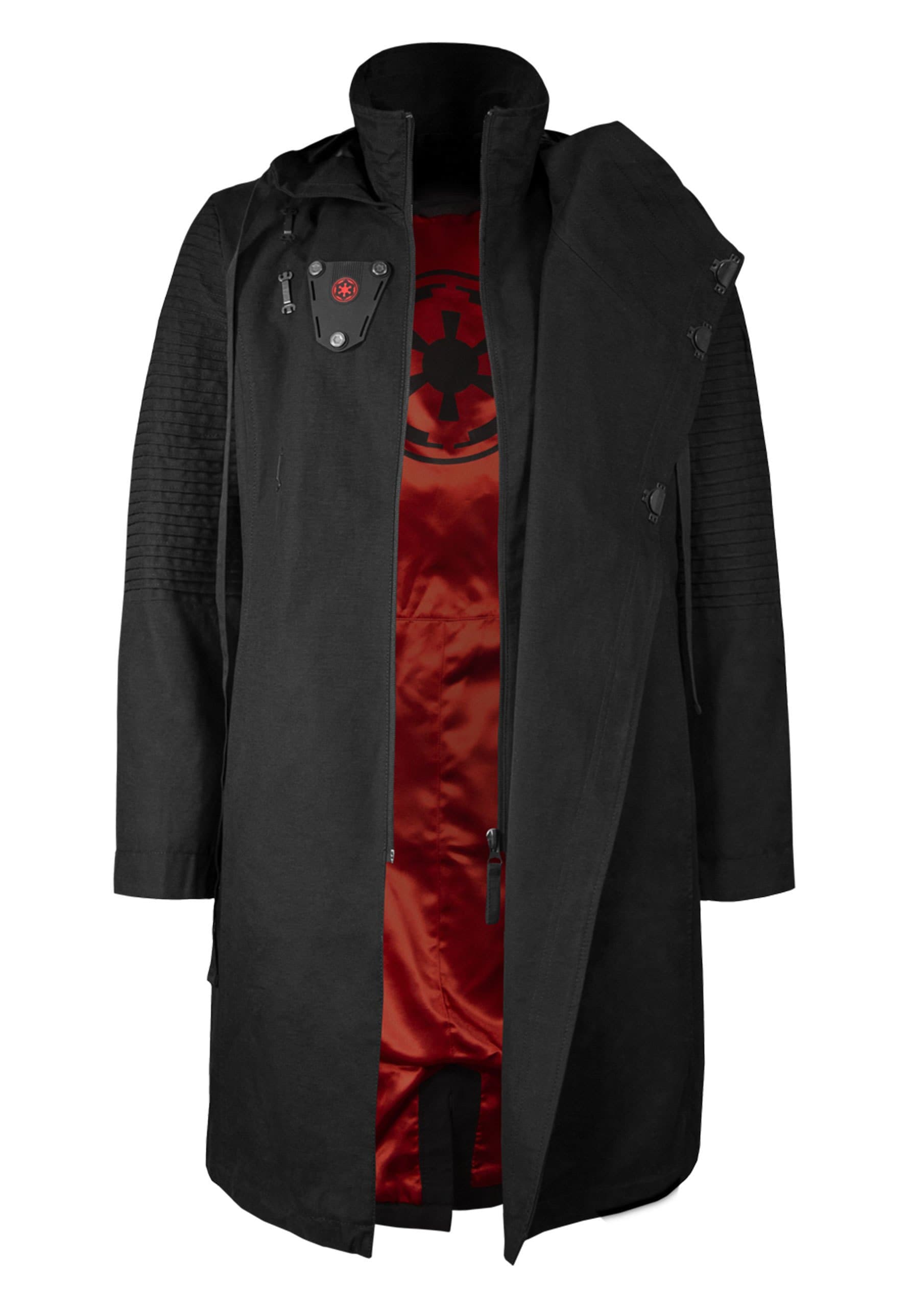 Musterbrand Star Wars Coat Men Sith Lord Cotton Jacket Black