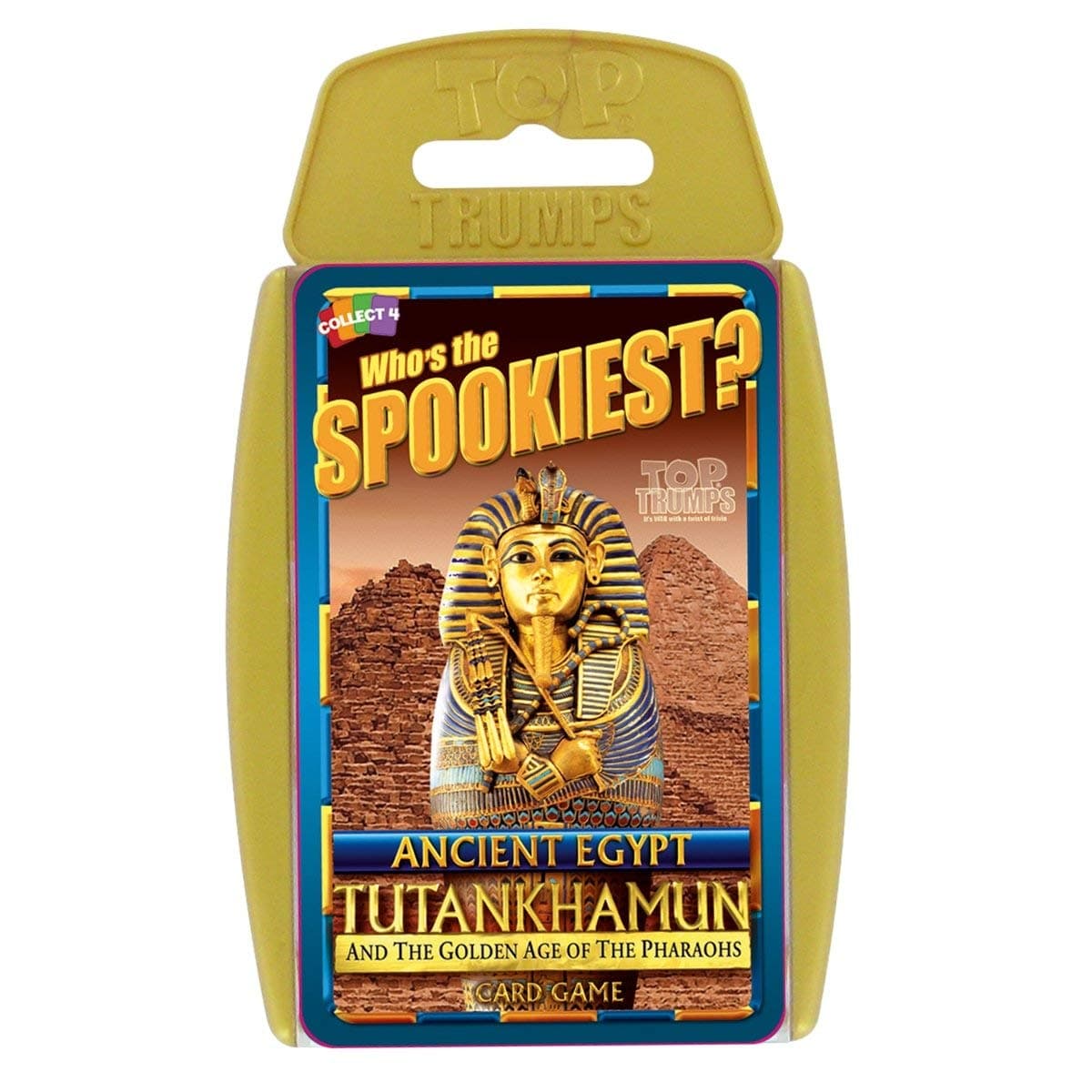 Top Trumps Ancient Egypt Classic Card Game, learn about The Pharaoh of Egypt King Tutankhamun, Cleopatra, Nefertiti and The Mummy, educational gift and toy for boys and girls aged 6 plus