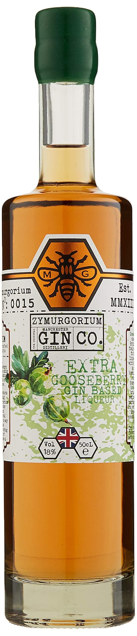 Zymurgorium Extra Gooseberry Gin, 50 cl