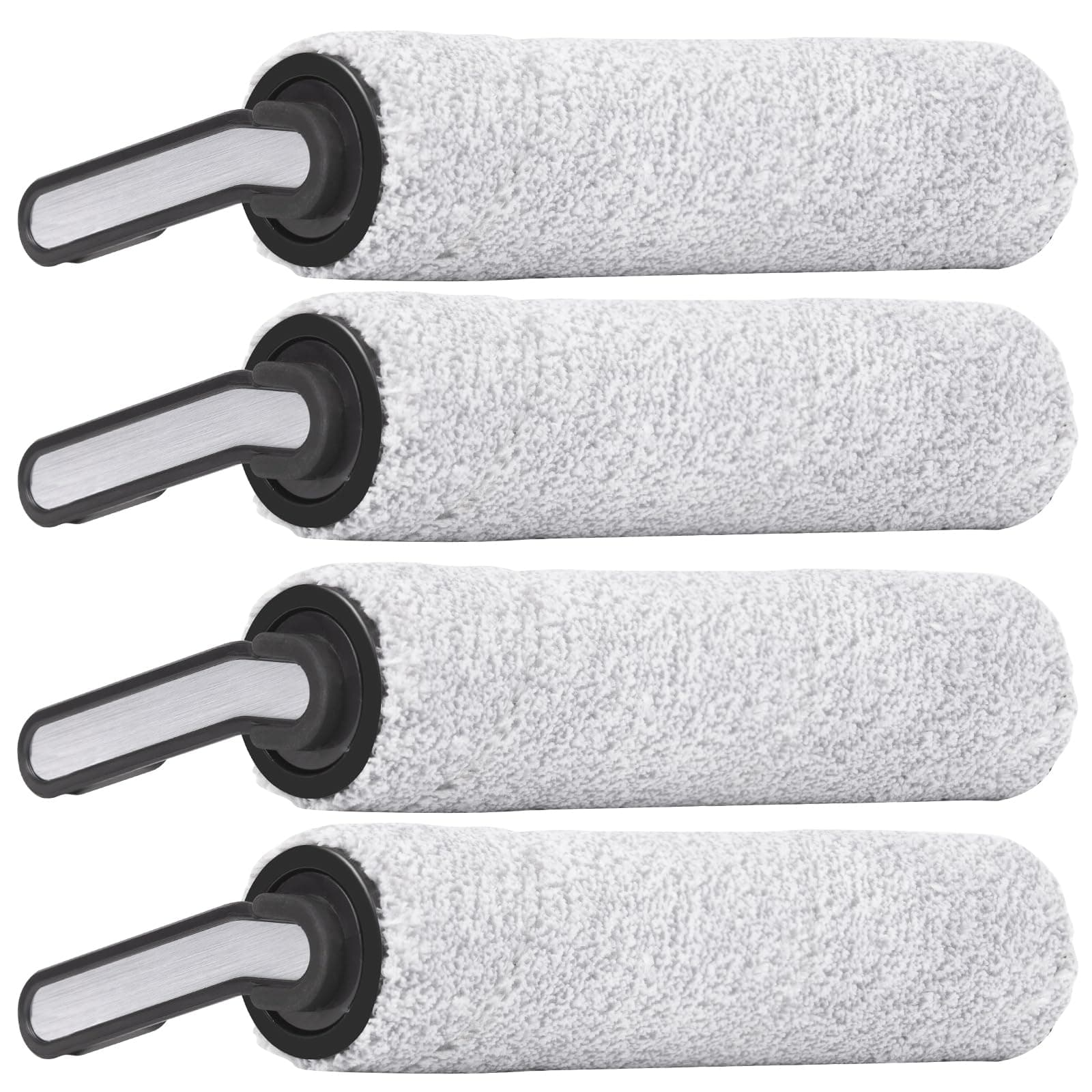 (4 Pieces) Replacement Brush Rollers Compatible with Tineco Floor One S5/ Floor One S5 Pro/iFLOOR 5 Breeze Complete Wet Dry Vacuum Cleaner, Replacement Parts Accessory Kit, 4 Main Brushes