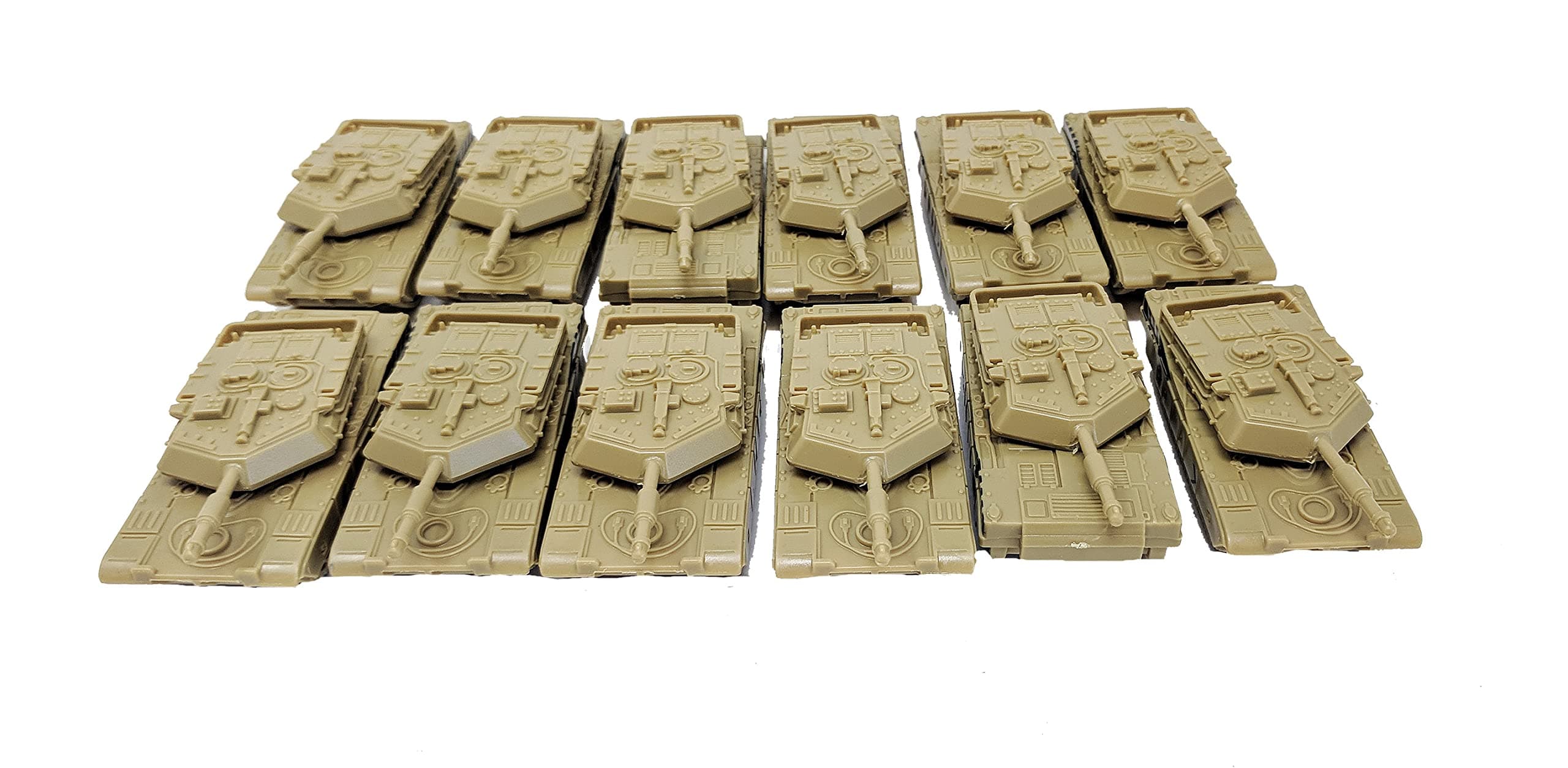 12 pc Armored Military Tanks with Wheels Diorama Sets Toy Aircraft Carriers Army Playsets