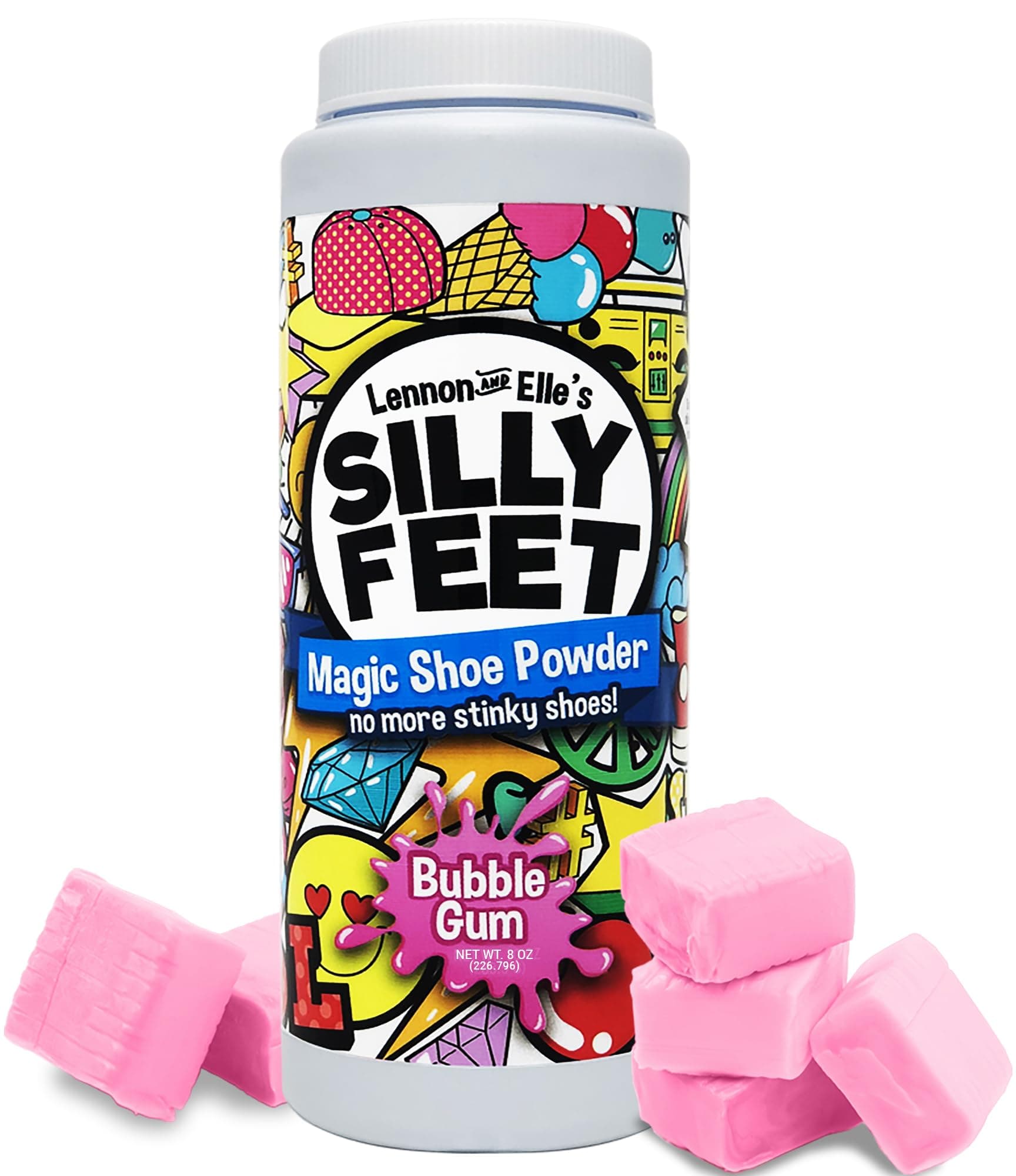 Shoe Smell Powder Bubble Gum Scented