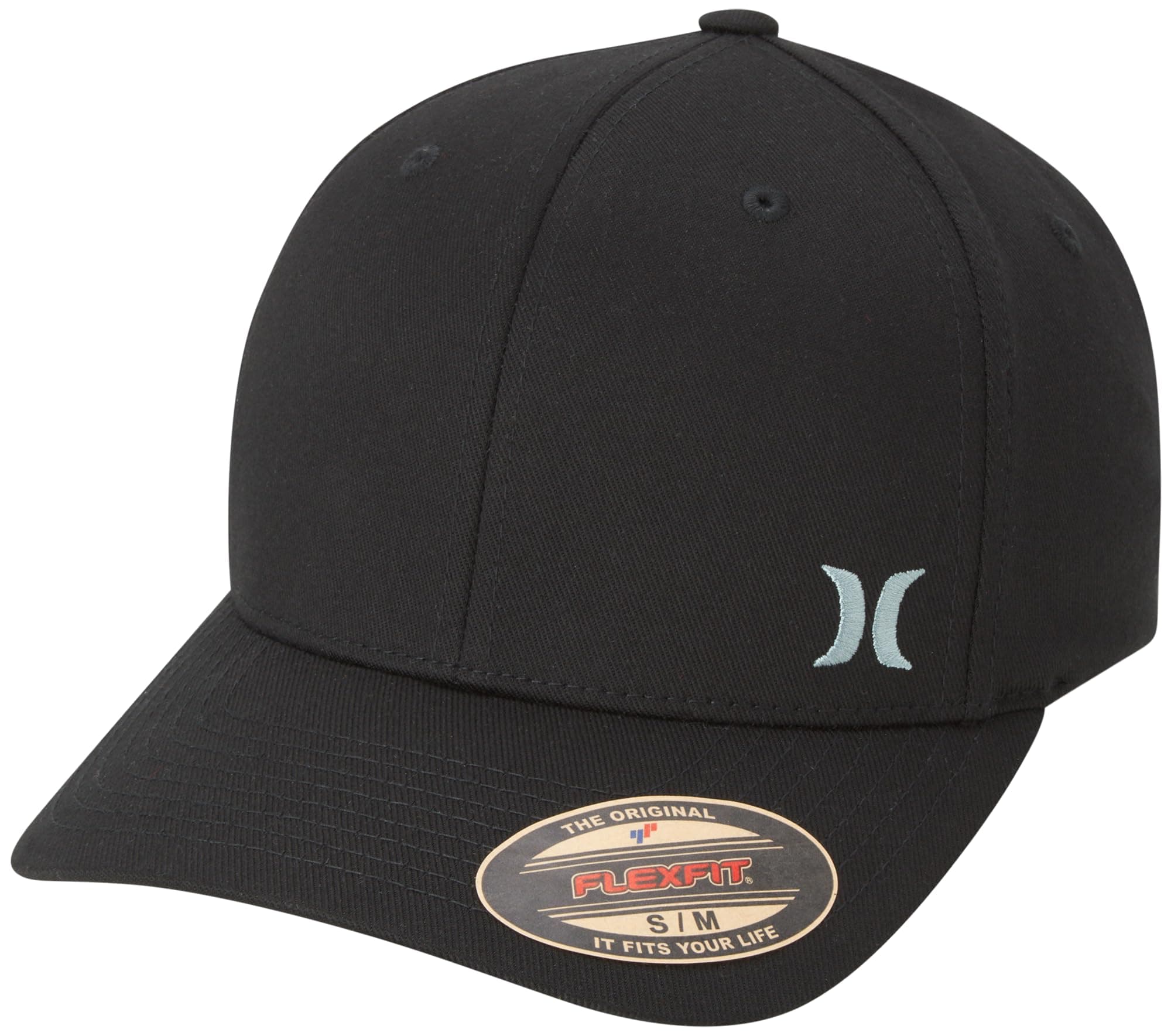 HurleyMen's Hat - Curved Brim Stretch Fitted Cap