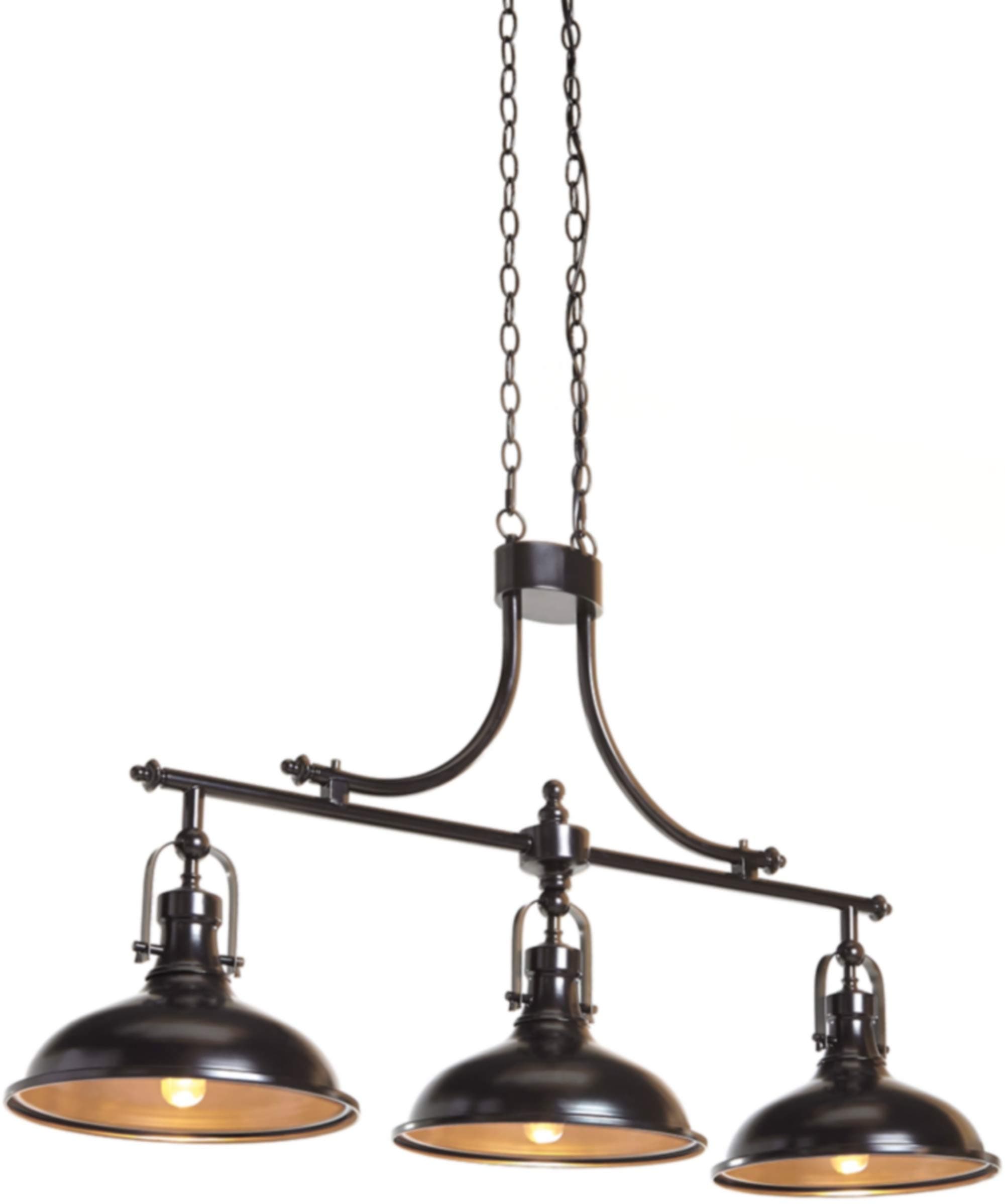 Ashley Furniture Signature Design - Joella Urban Chic Pendant Light - Bronze Finish