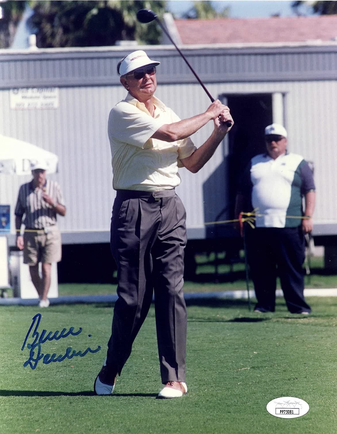 BRUCE DEVLIN Autograph Hand SIGNED 8x10 PHOTO JSA CERTIFIED AUTHENTIC PP75081 Masters PGA TOUR Australian GOLFER
