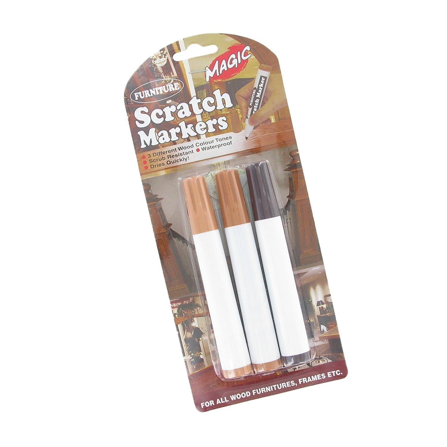 151Products LTD Furniture Touch Up Markers 3pk