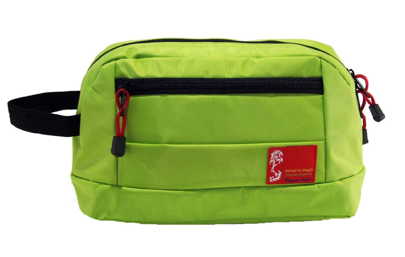 Dragon Label Mens and Women Beauty Eu Comestic Toiletry Pouch Case Holder (Lime)
