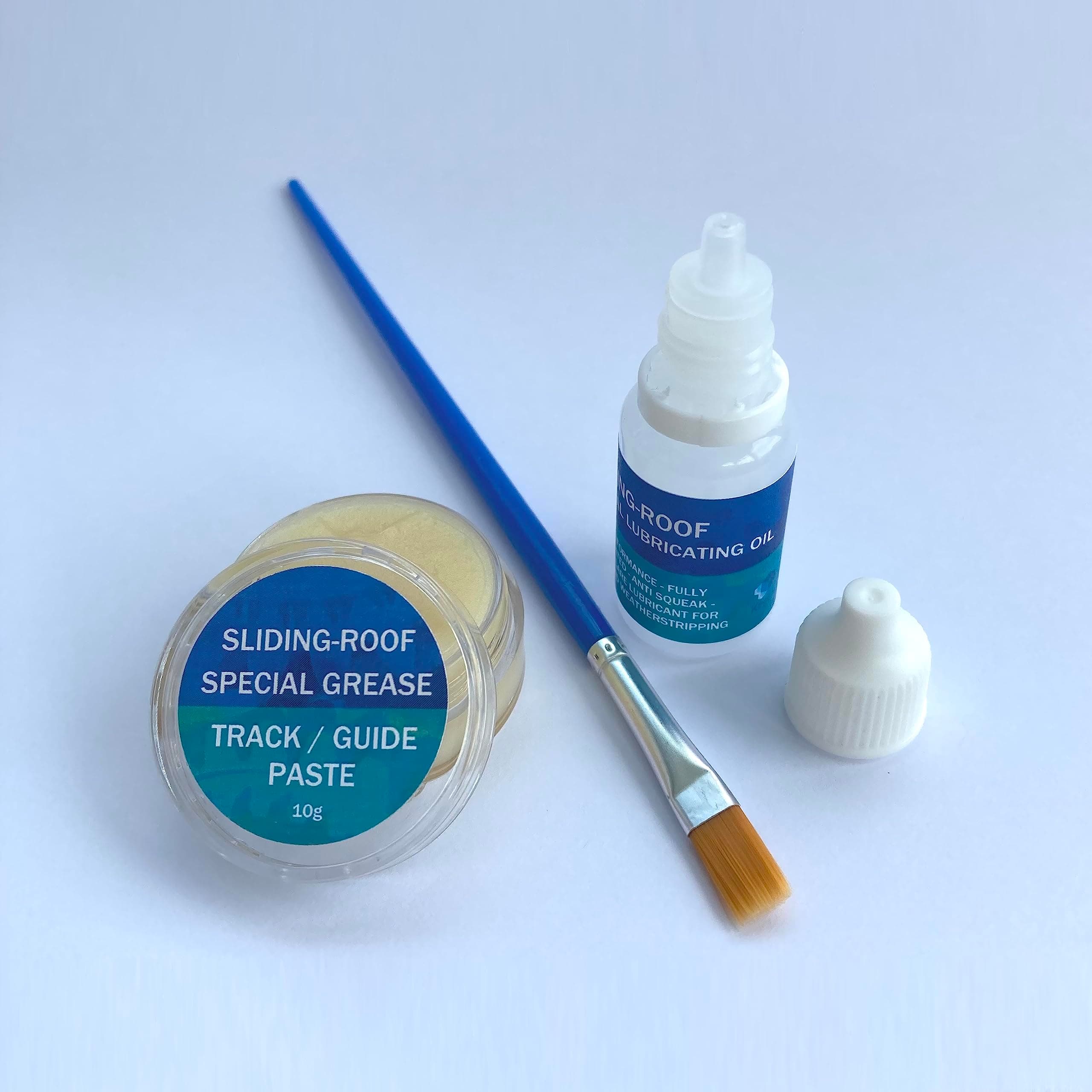 Car Sunroof Lubricant Kit - Sliding Roof Special Grease (10g) for Tracks & Gu...