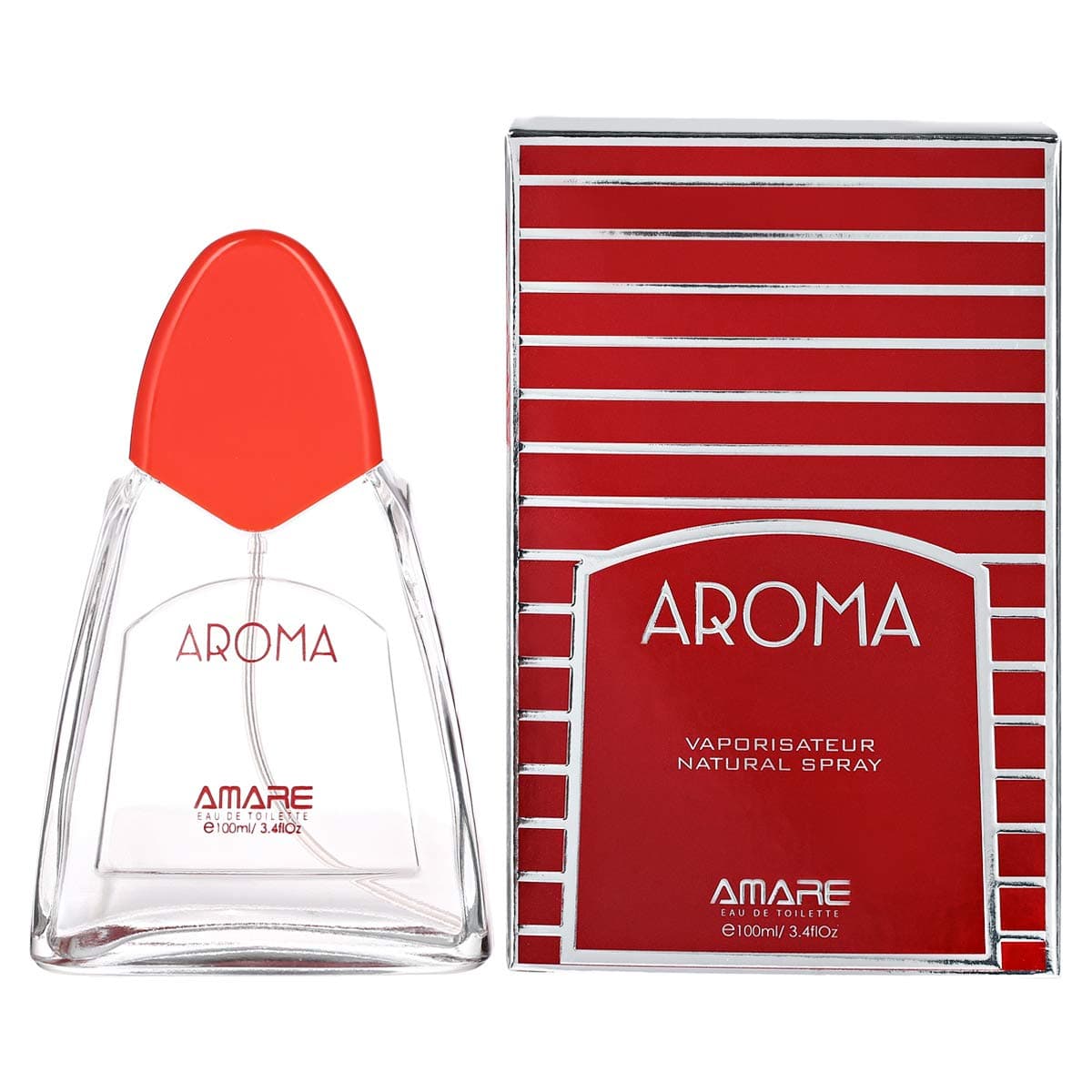 Aroma By Amare: Eau de Toilette Spray | EDT Women's Fragrance | Cologne for Women | Perfume for Women | Wood and Musk Fragrance | Long-lasting Perfume for Women | Ideal Gift | 100ml