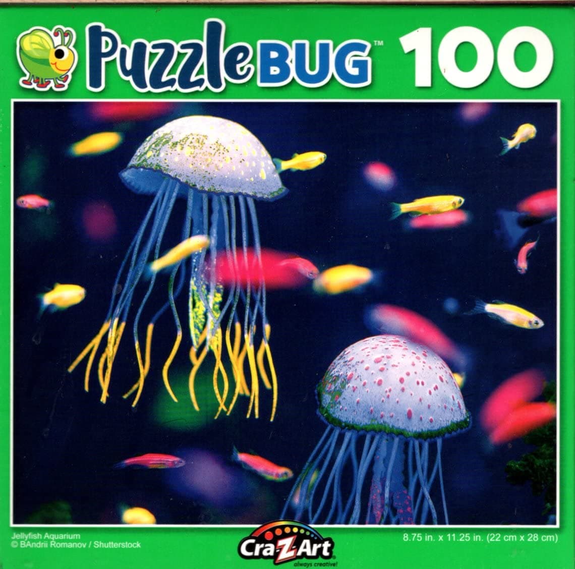 PuzzlebugJellyfish Aquarium - 100 Pieces Jigsaw Puzzle