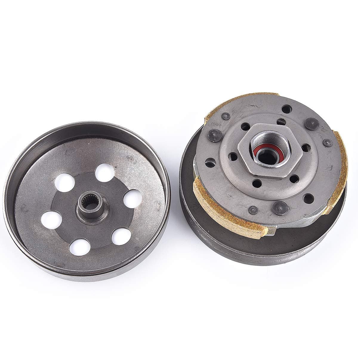 Complete Clutch Assembly Rear Clutch Driven Pully Replacement for GY6 49cc 50c 139QMB Scooter Taotao Roketa Sunl
