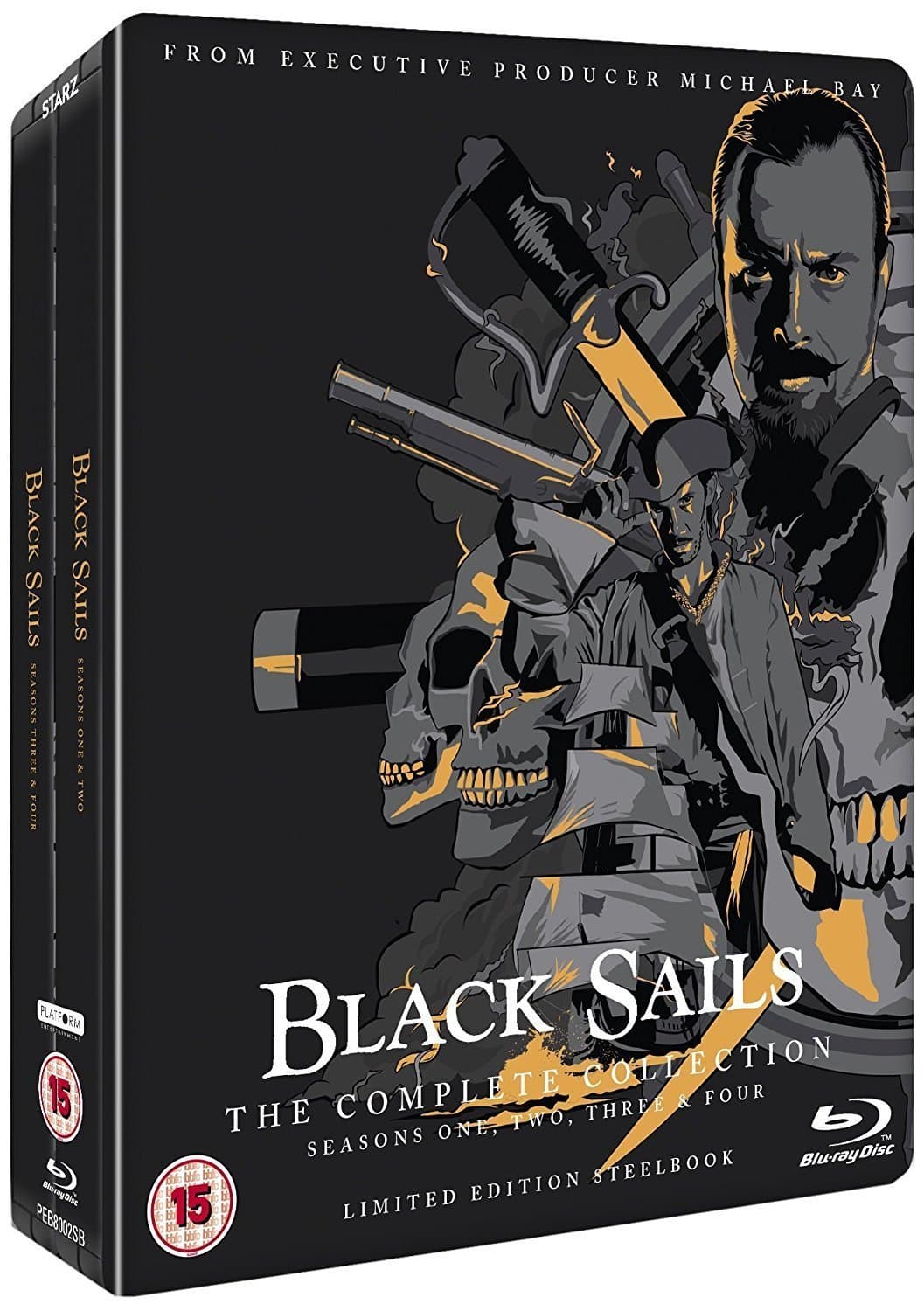 Black Sails: The Complete Collection (Seasons 1-4) [Steelbook] [Blu-ray]