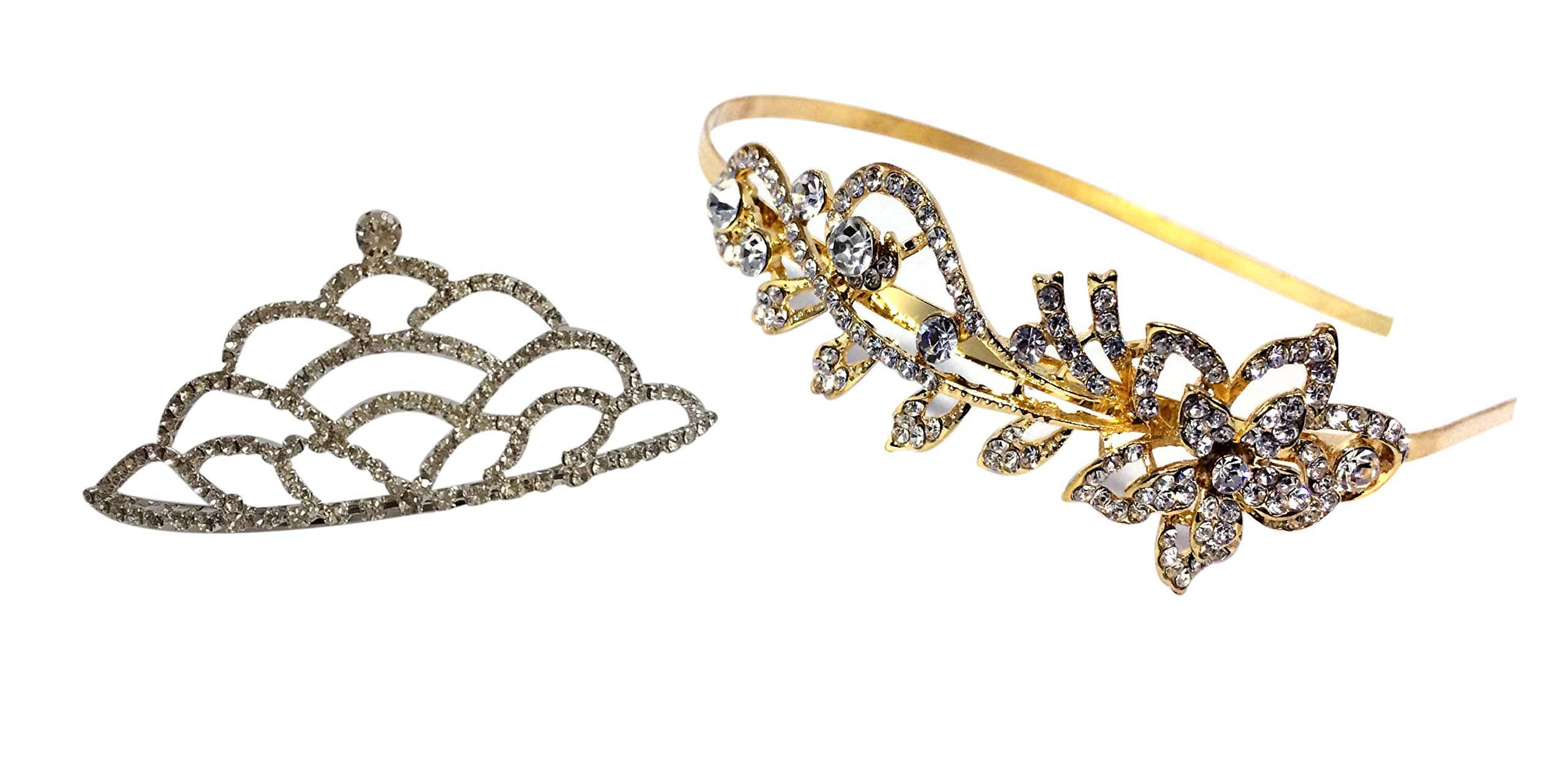 New Arihant Traders- Princes Crown/Head Band for Girls/Kids (Pattern-17)