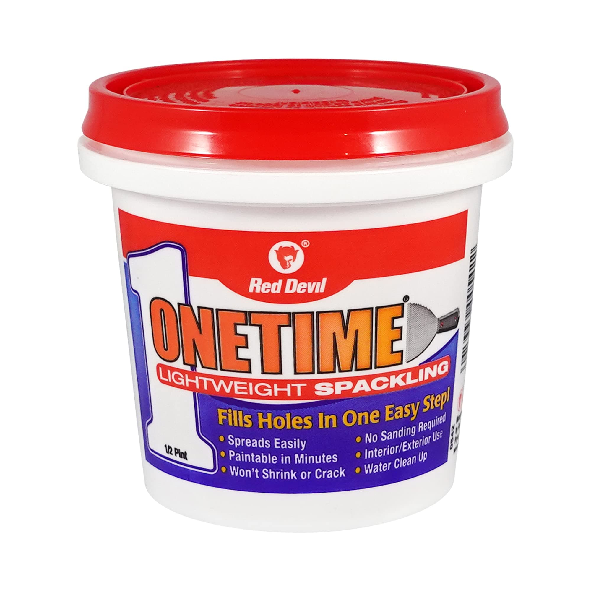 Red Devil 0542 Onetime Spackling 1/2Pint