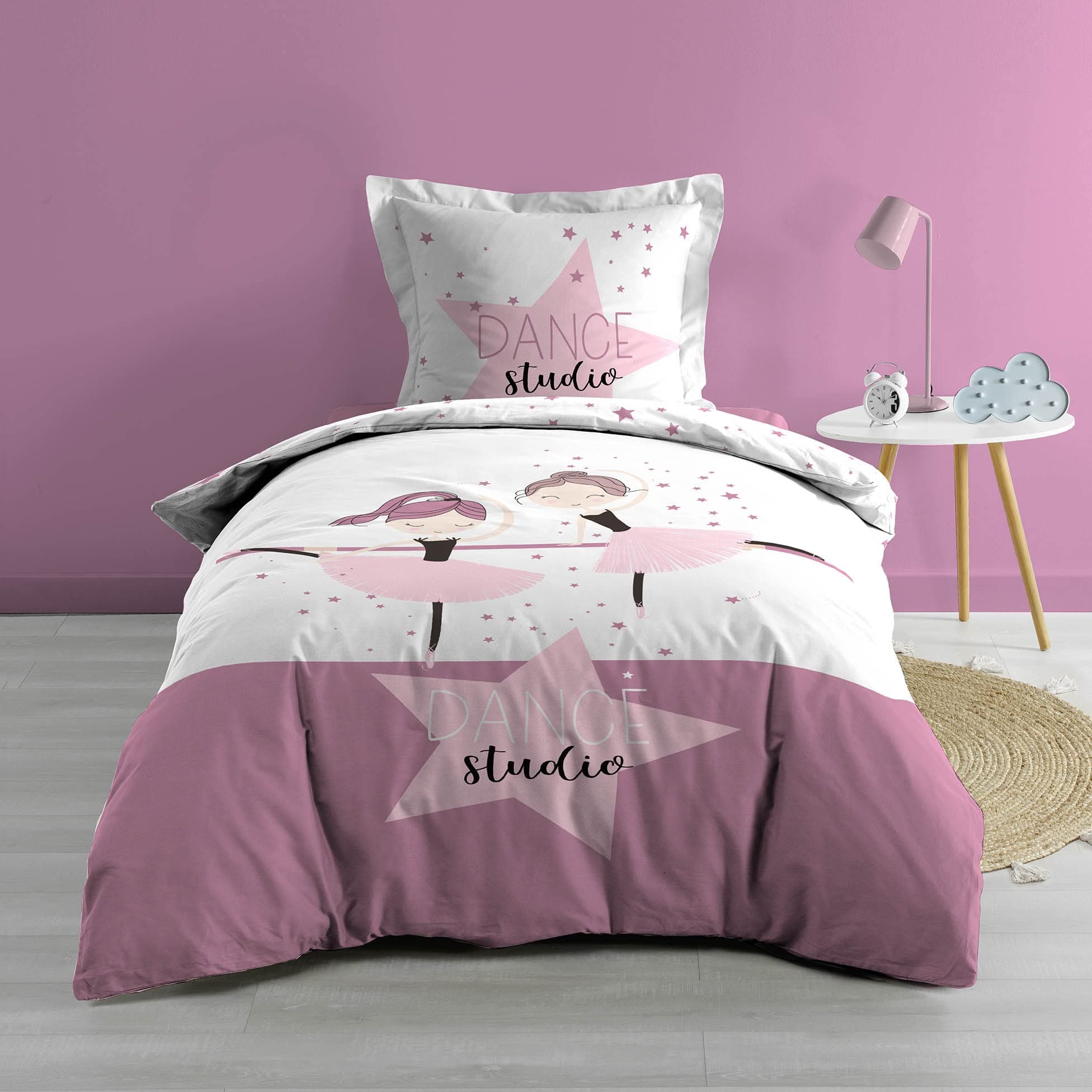Douceur d'Intérieur U10 Softness 2 Piece Bedding Set 140 x 200 cm 100 Percent Cotton Dance Studio