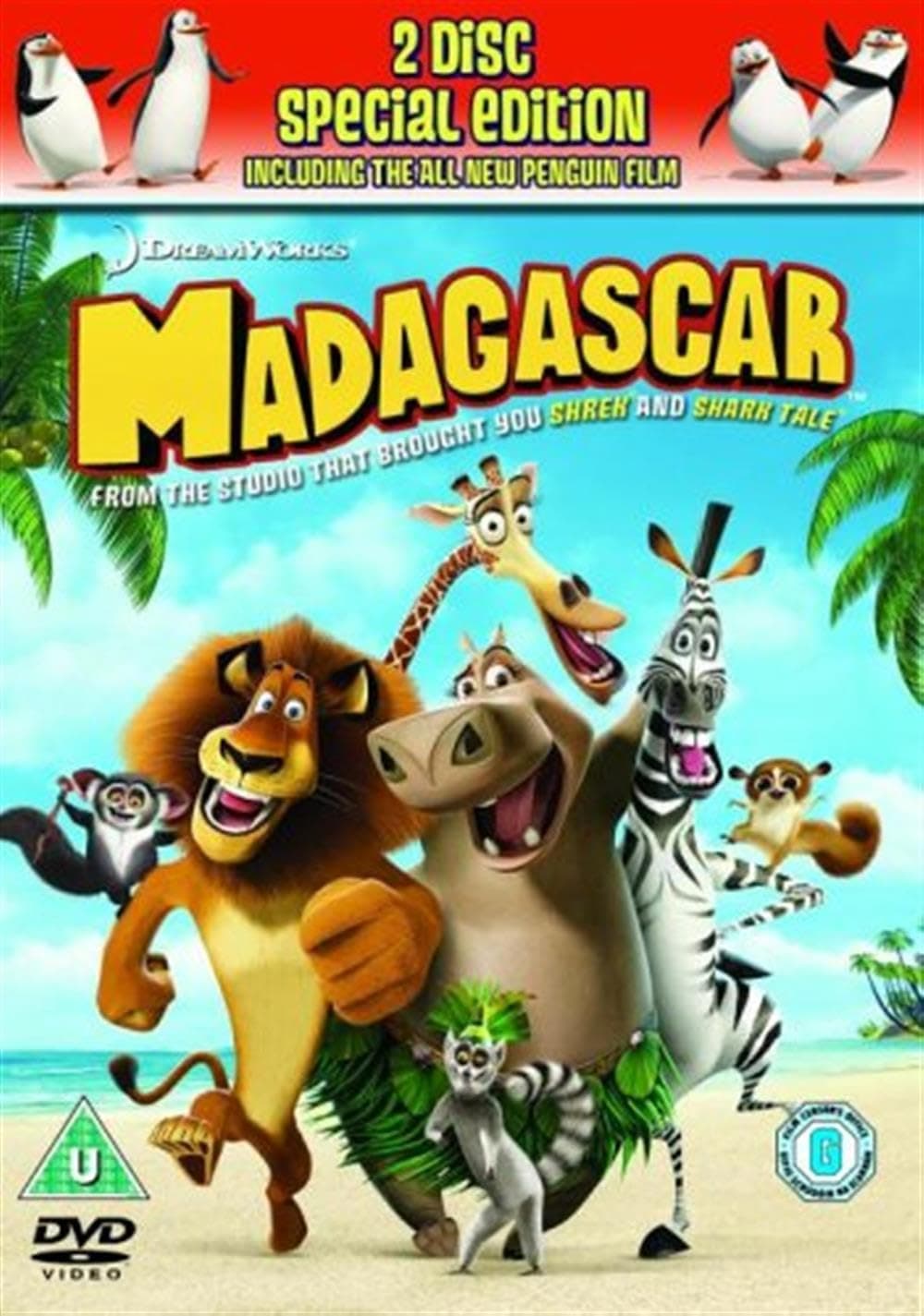 Madagascar and Penguin Christmas Caper (Two disc set) [DVD]