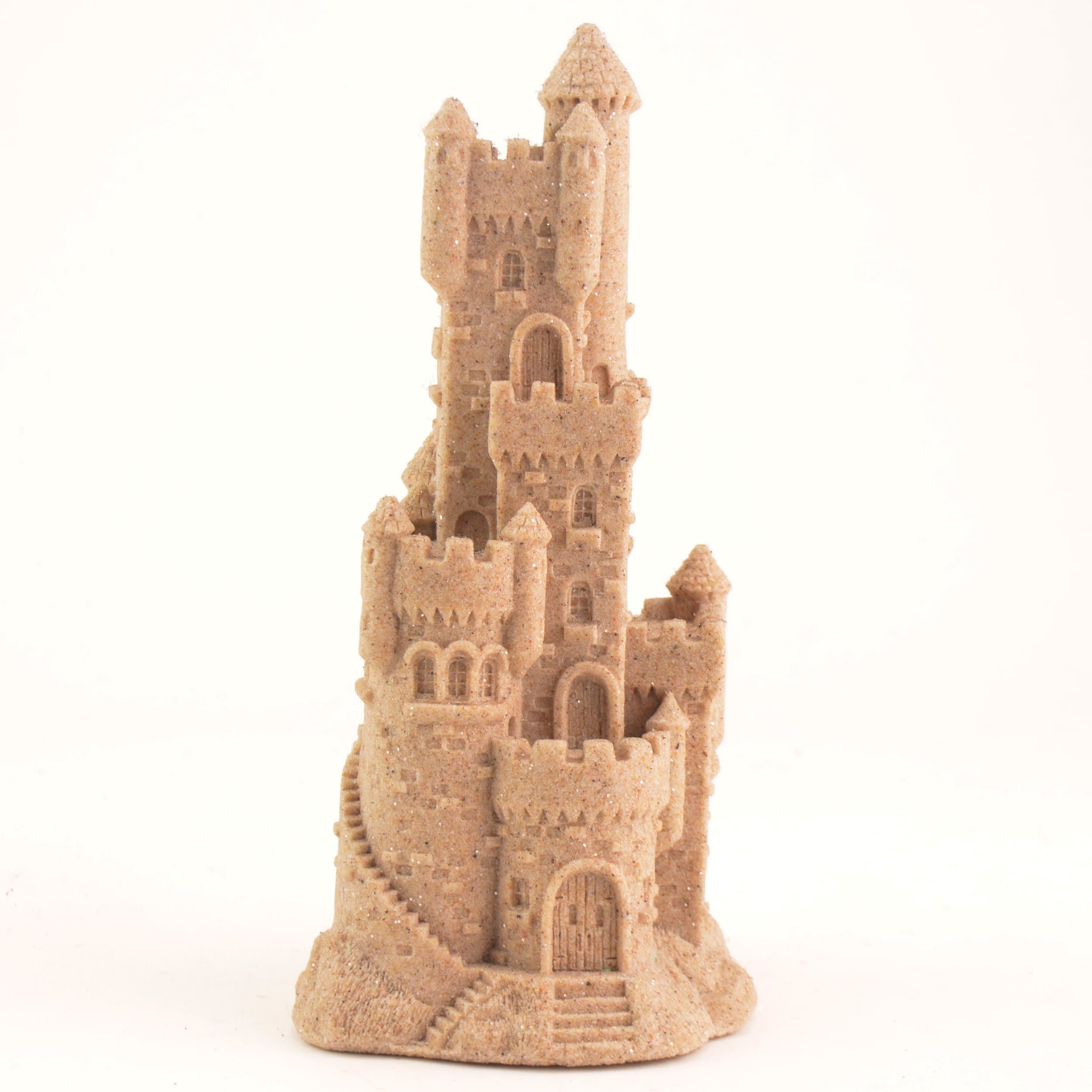 Mr. Sandman Sand-Deco Sand Castle Figurine 478-7.5" Tall (Natural)