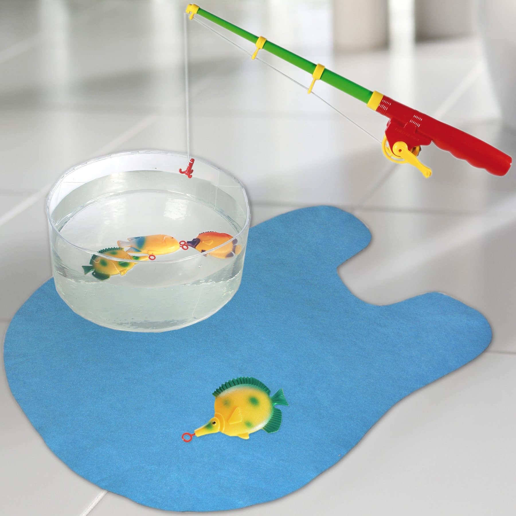 Out of the blue 59/2038 Toiletten-Angel-Set, 8-teilig, Angel circa 41 cm