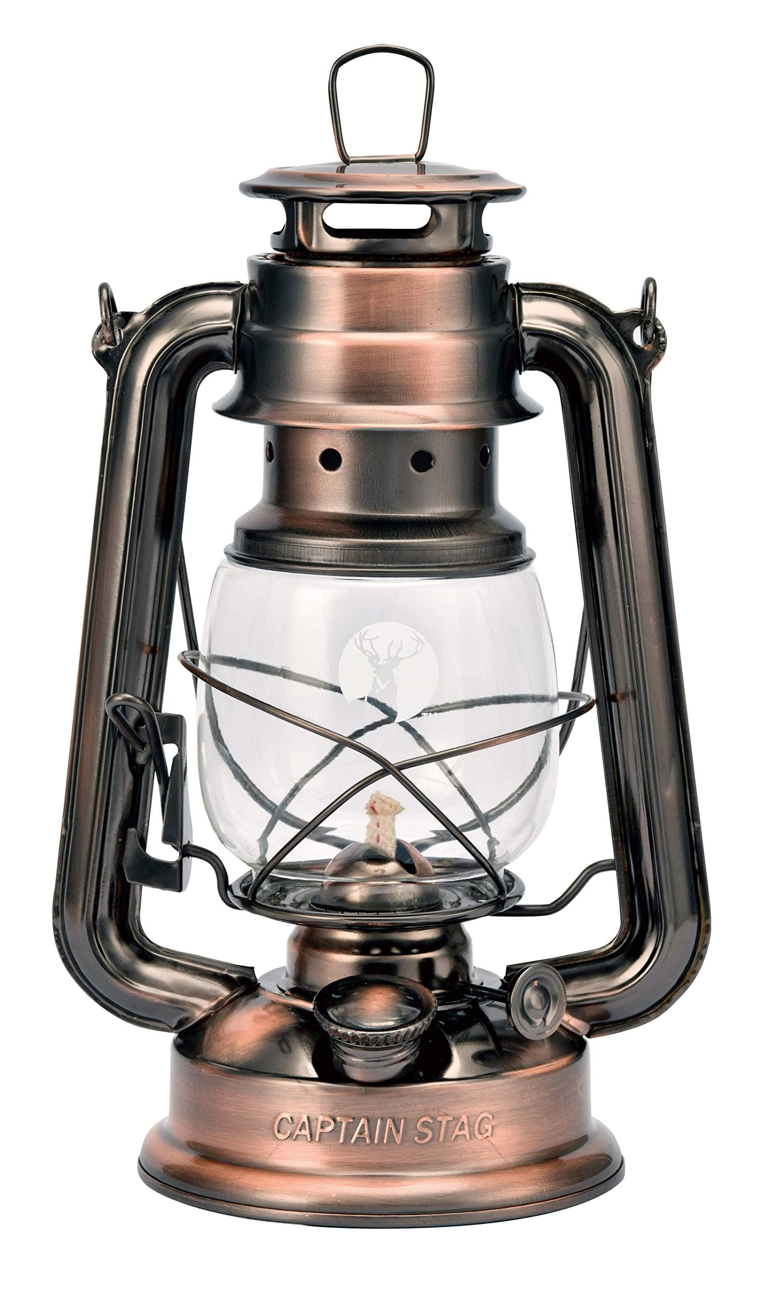 UK-506 Camping Emergency Lantern, Light, CS, Oil Lantern, Medium, Width 6.3 x Depth 4.7 x Height 9.8 inches (160 x 120 x 250 mm), Bronze