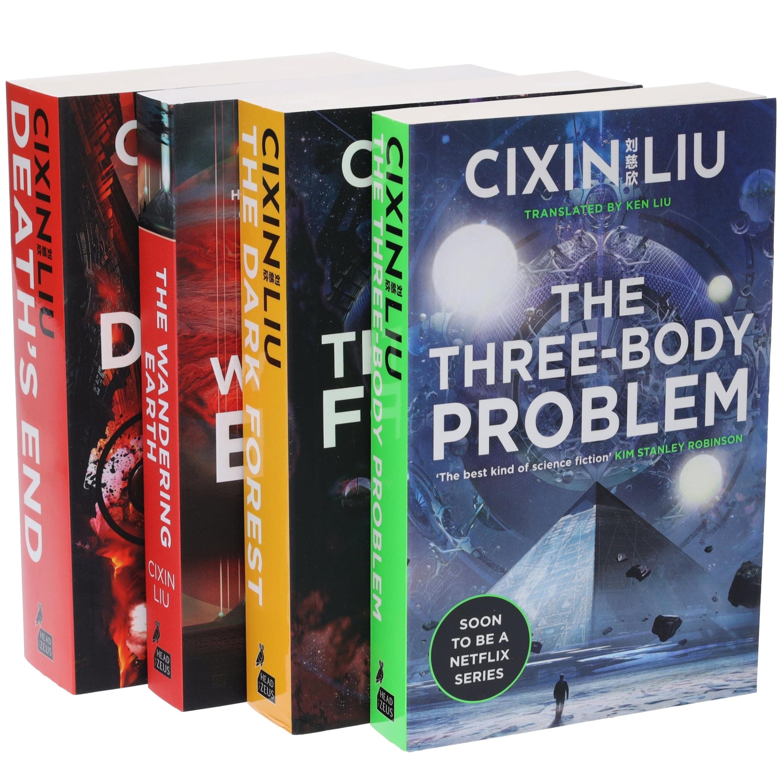 Cixin Liu Three Body Problem Collection 4 Books Set