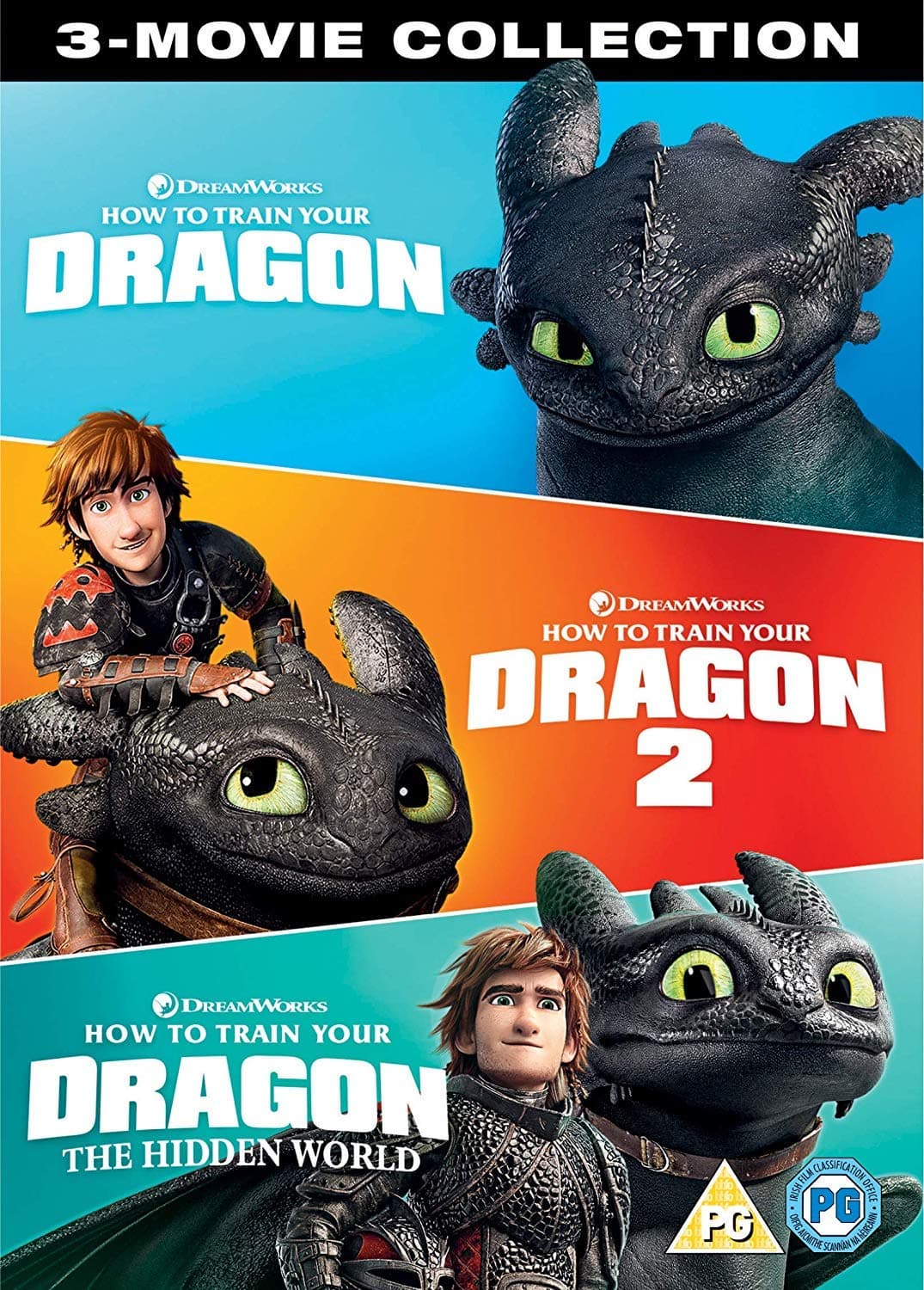 How to Train Your Dragon - 3 Movie Collection [Blu-ray] [2019] [Region Free]