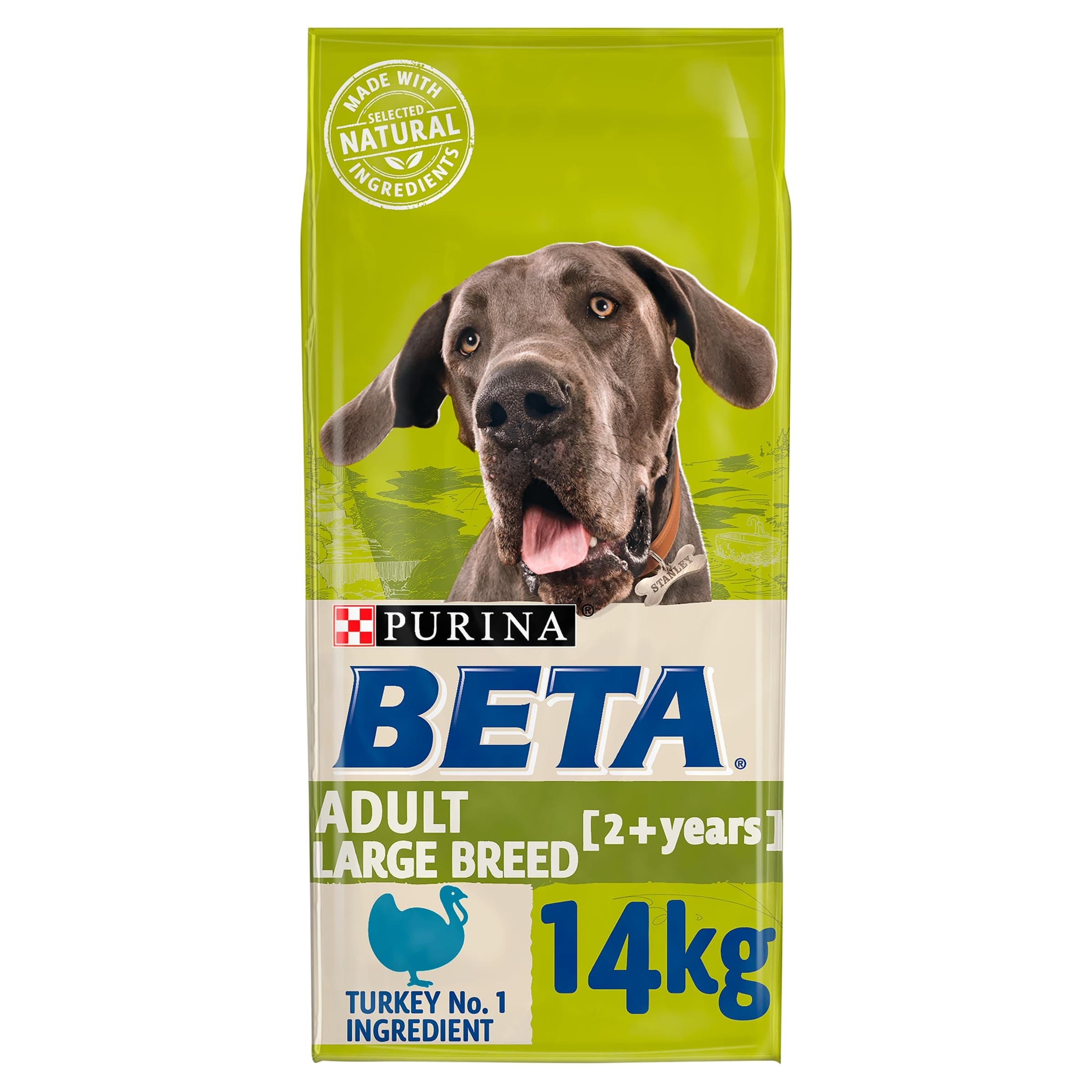 BETA Adult Large Breed Turkey Dry Dog Food 14kg