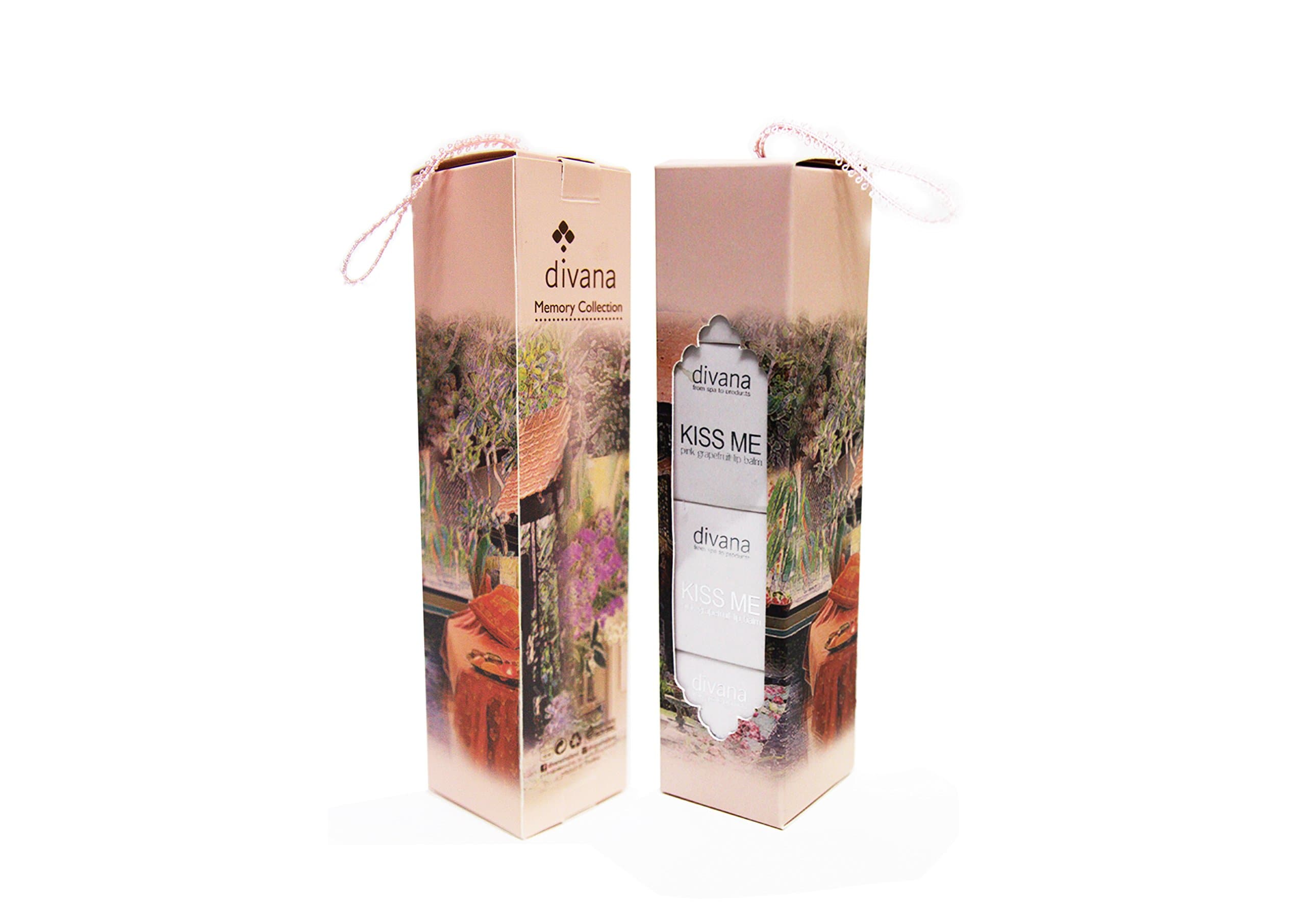 Divana Kiss Me Lip Balm Mantra Gift Set Medium Mango