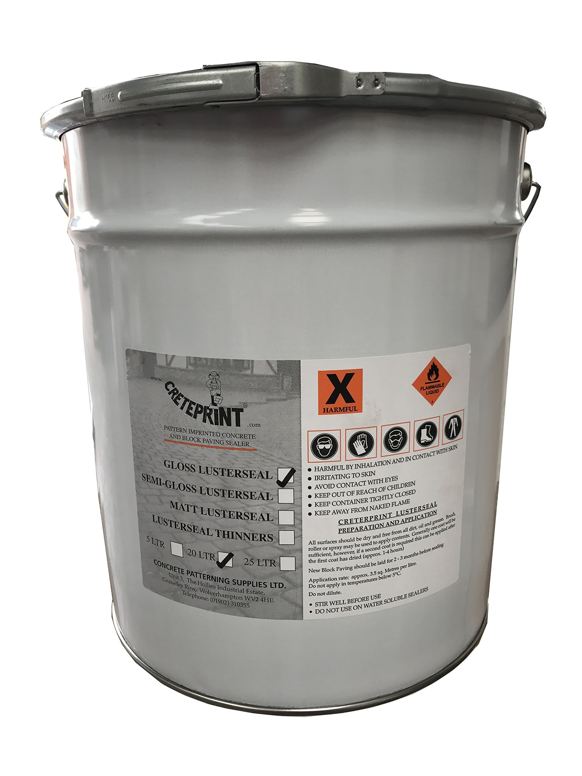 Imprinted Concrete Sealer Lusterseal (Gloss, 20L)