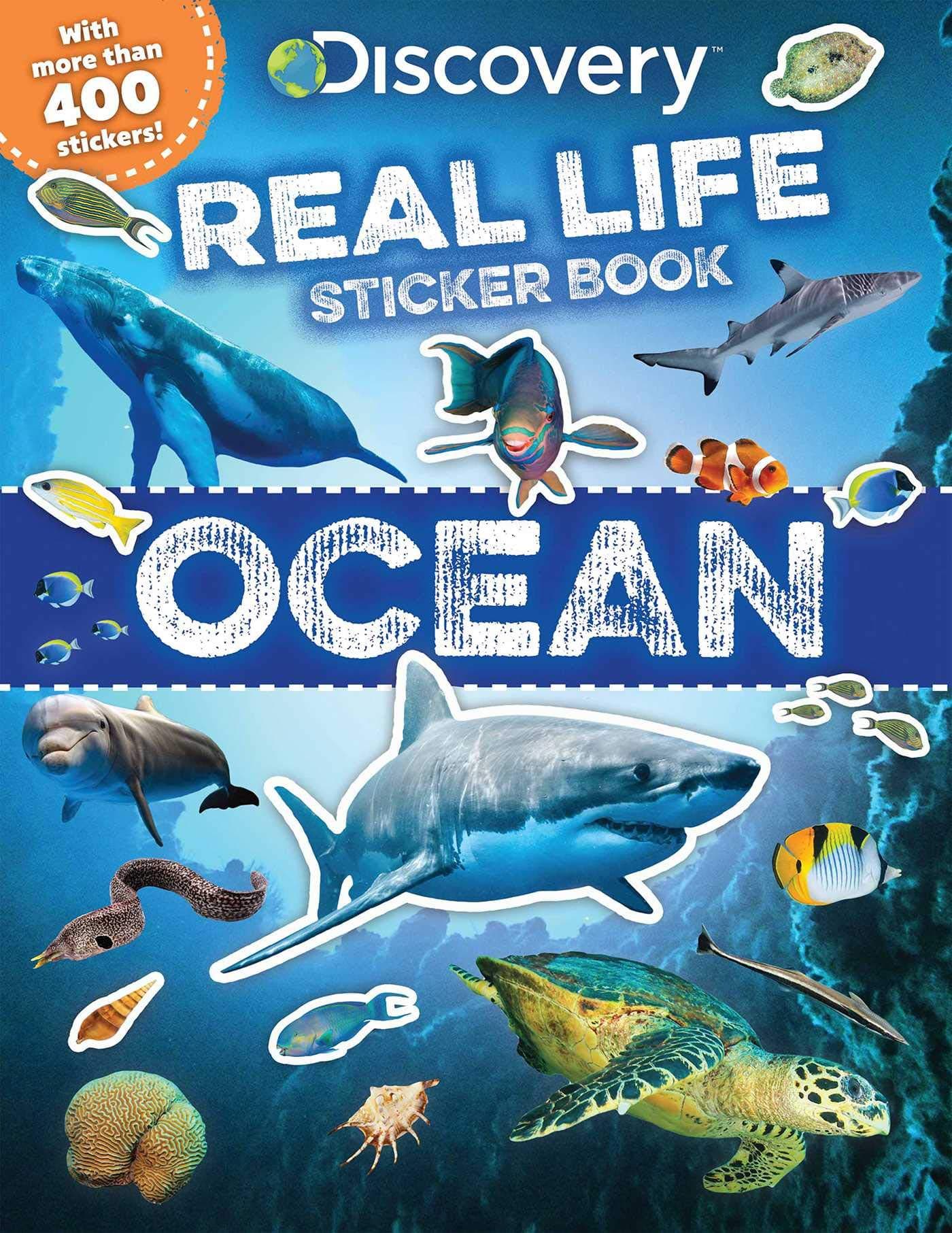 Silver Dolphin Books Discovery Real Life Sticker Ocean