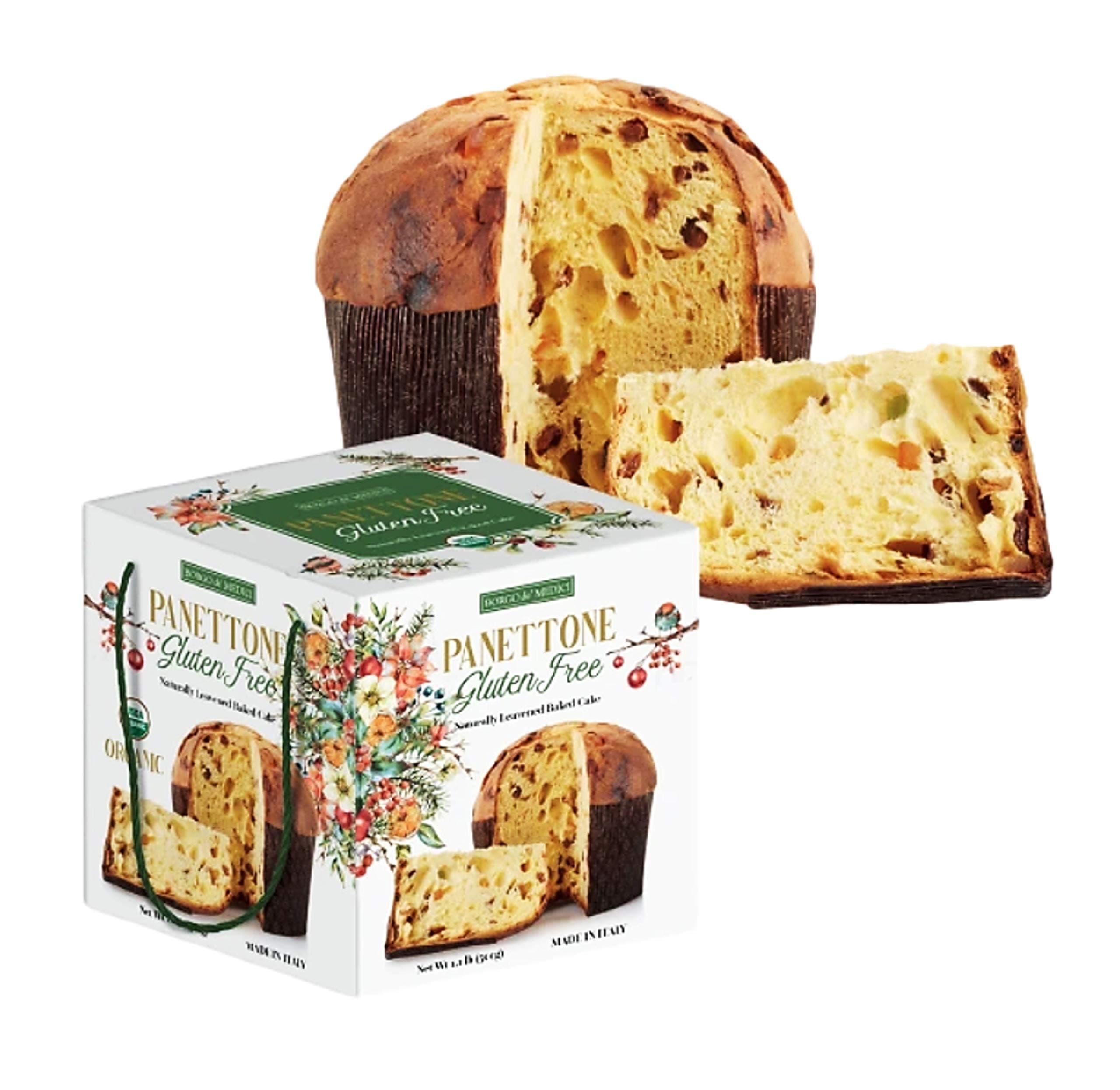 Italian Gluten Free Panettone Cake by Borgo de' Medici - 500g