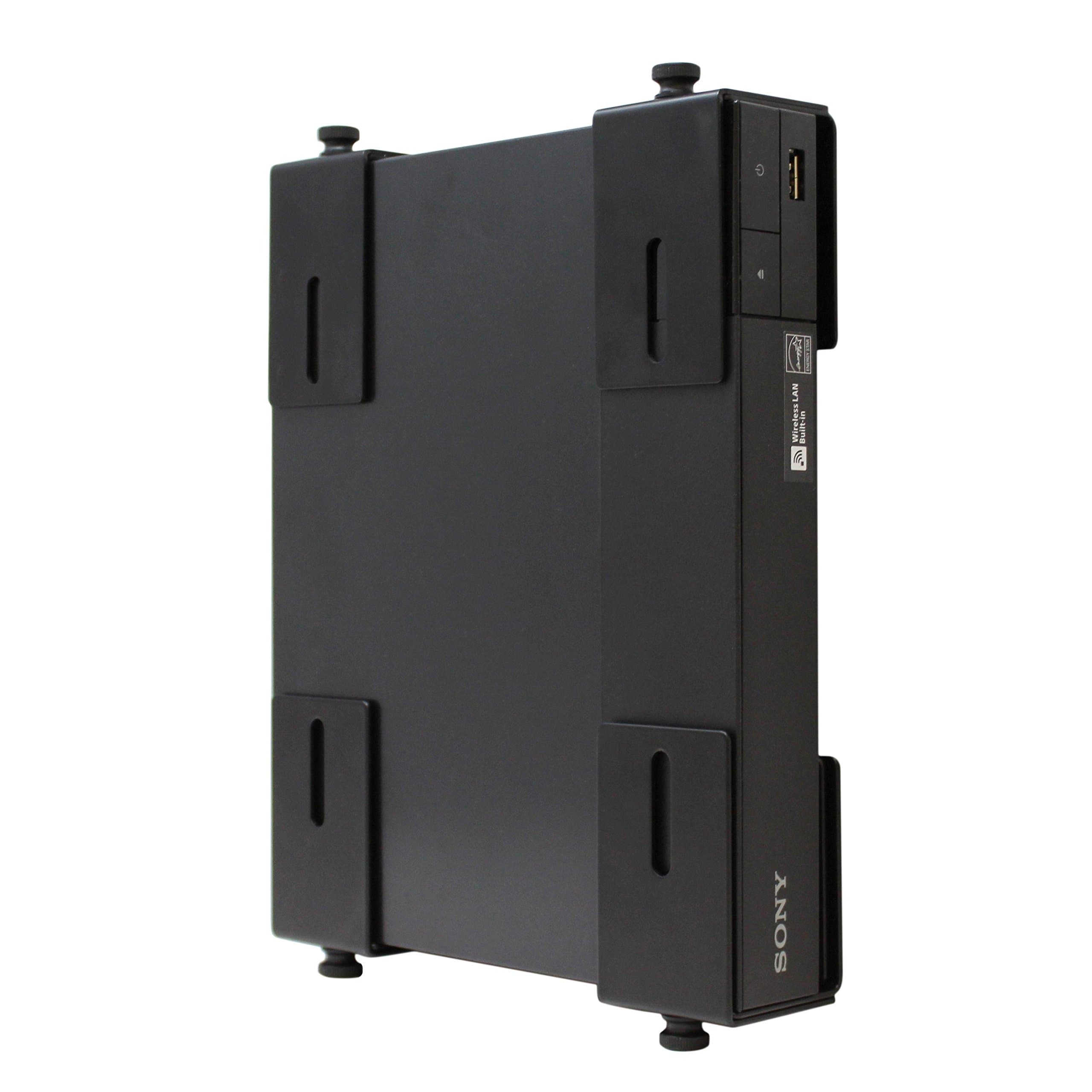 Adjustable Device Wall Mount, Cable Box and Modem Bracket, Adjustable Wall Adapter for Small and Wide or Narrow Devices like Cable Boxes, Modems, DVD Players on the Wall Behind TV