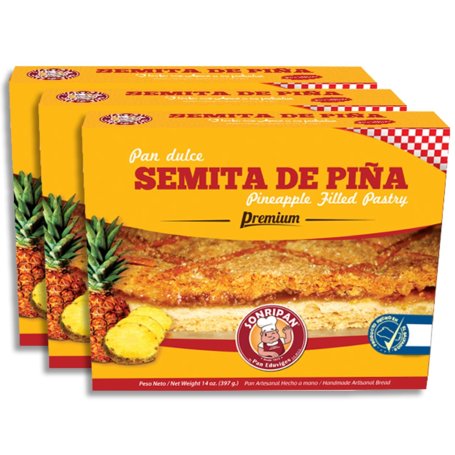 Semita de El Salvador - Salvadorian Pastry (Pineapple, 3)
