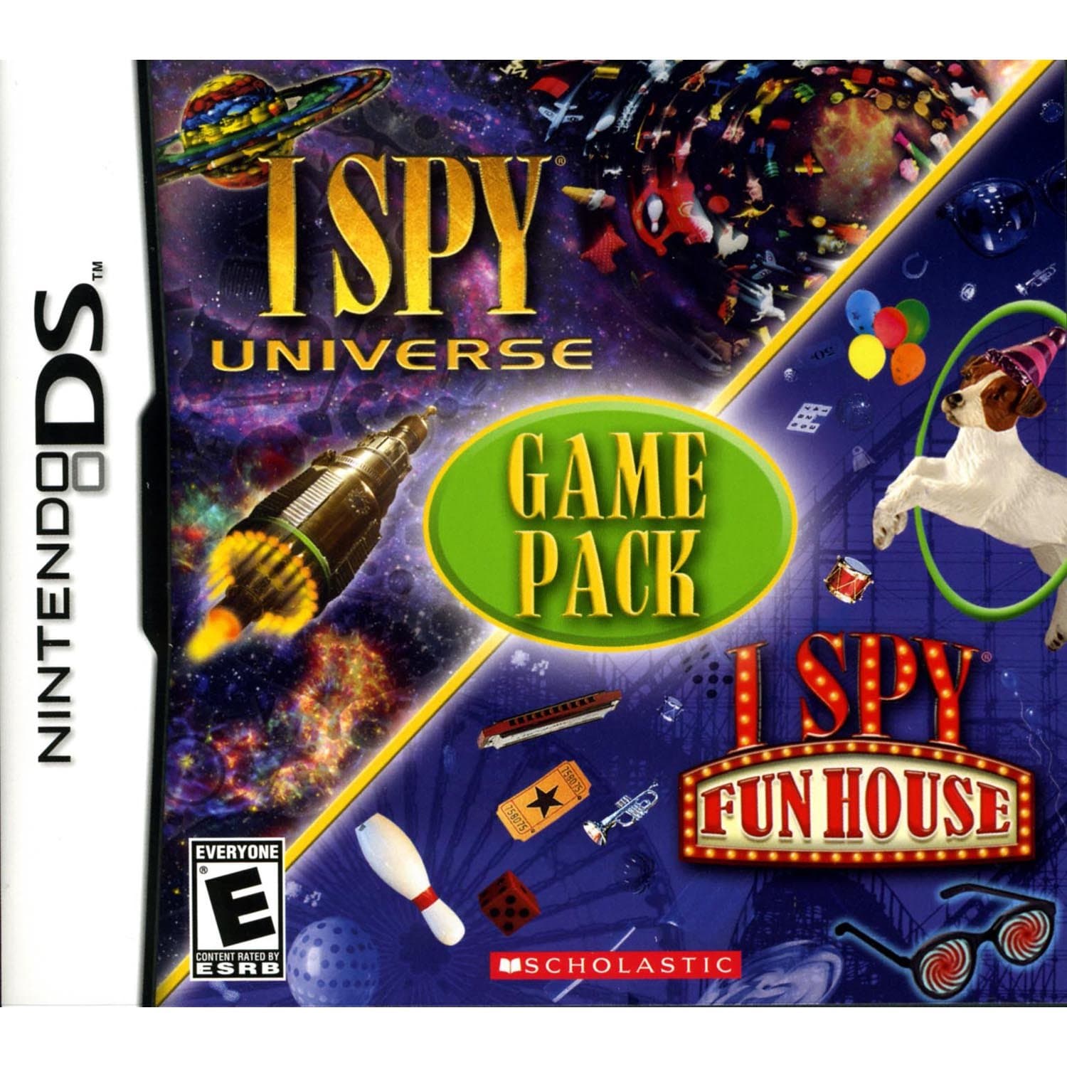 I SPY Universe/I SPY Fun House Game Pack - Nintendo DS