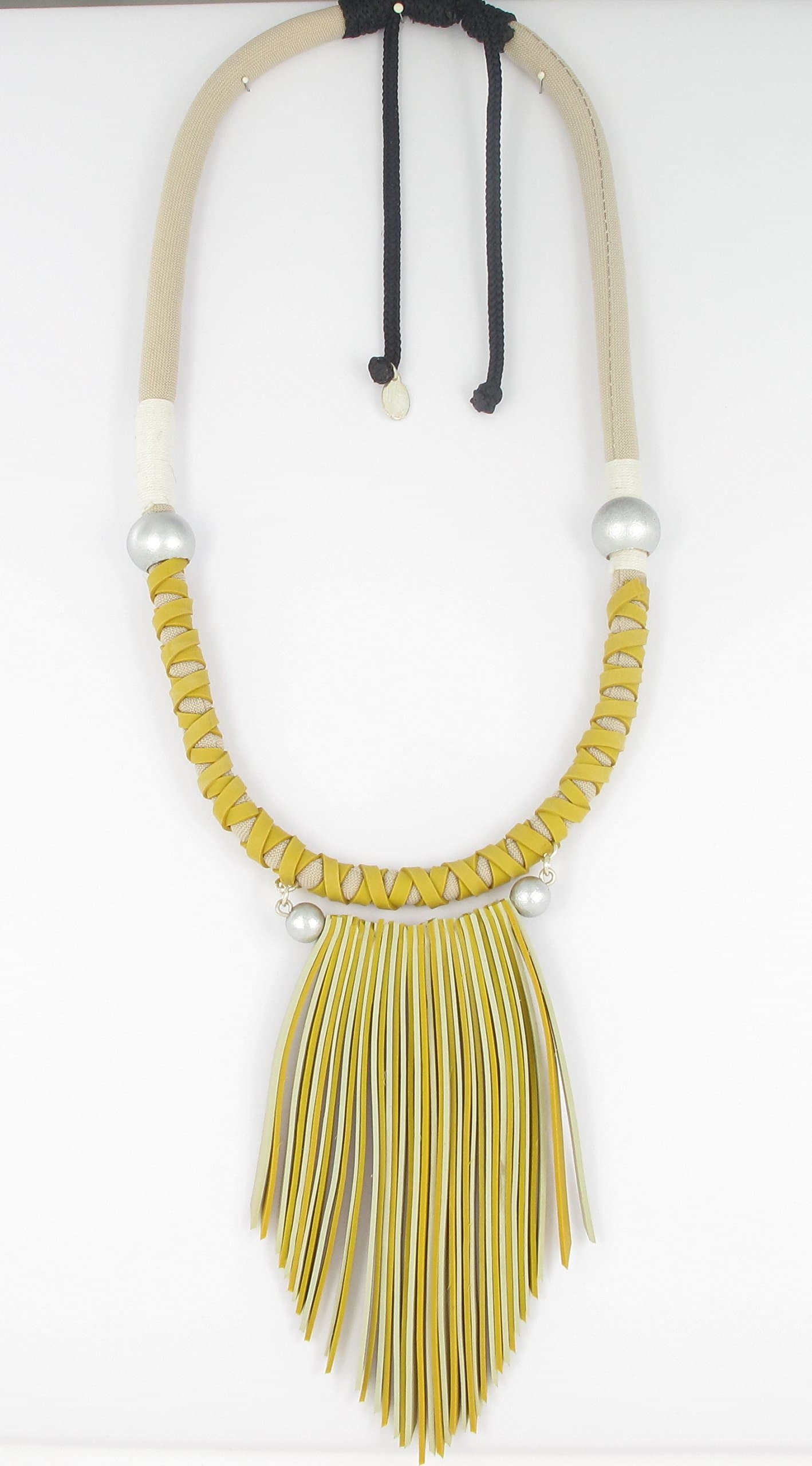 Fanny Fouks Mustard Necklace