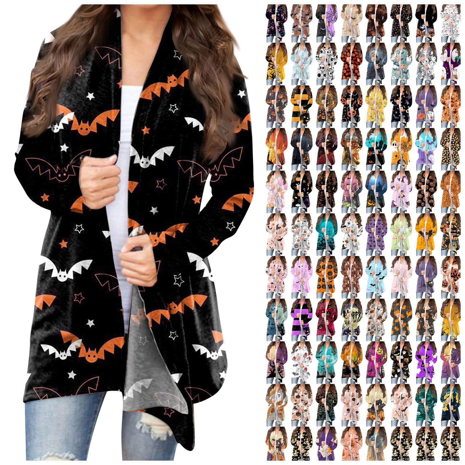 Women's Fashion Casual Solid Color Chest Button Long Sleeve Cardigan Top Jacket KXC6CBXZ1310