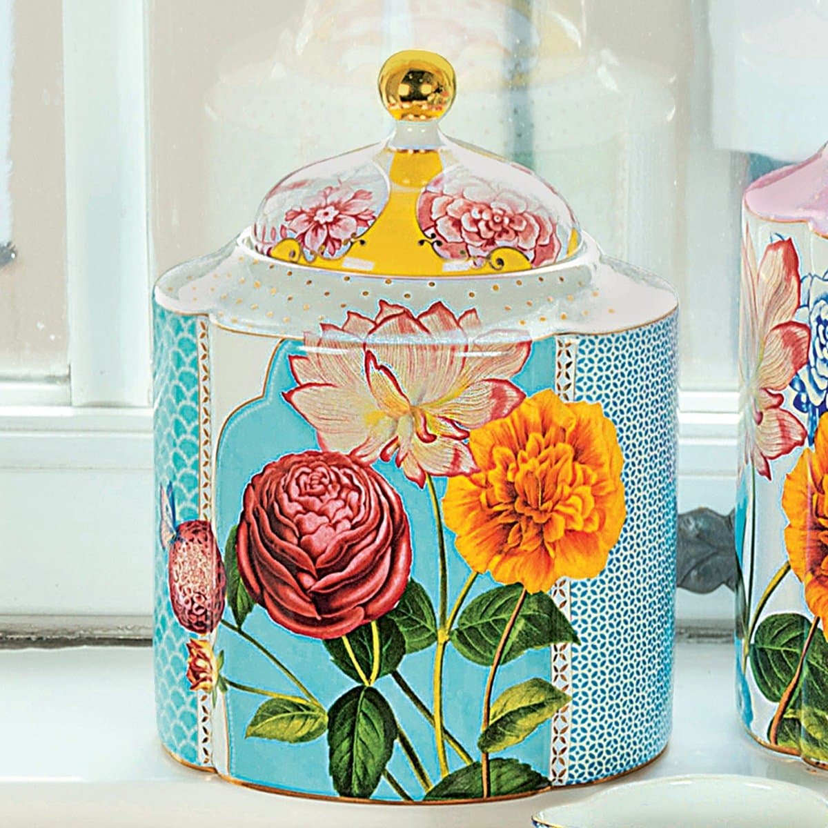 Pip Studio Storage Jar Medium Royal 21 cm Diameter 16 cm