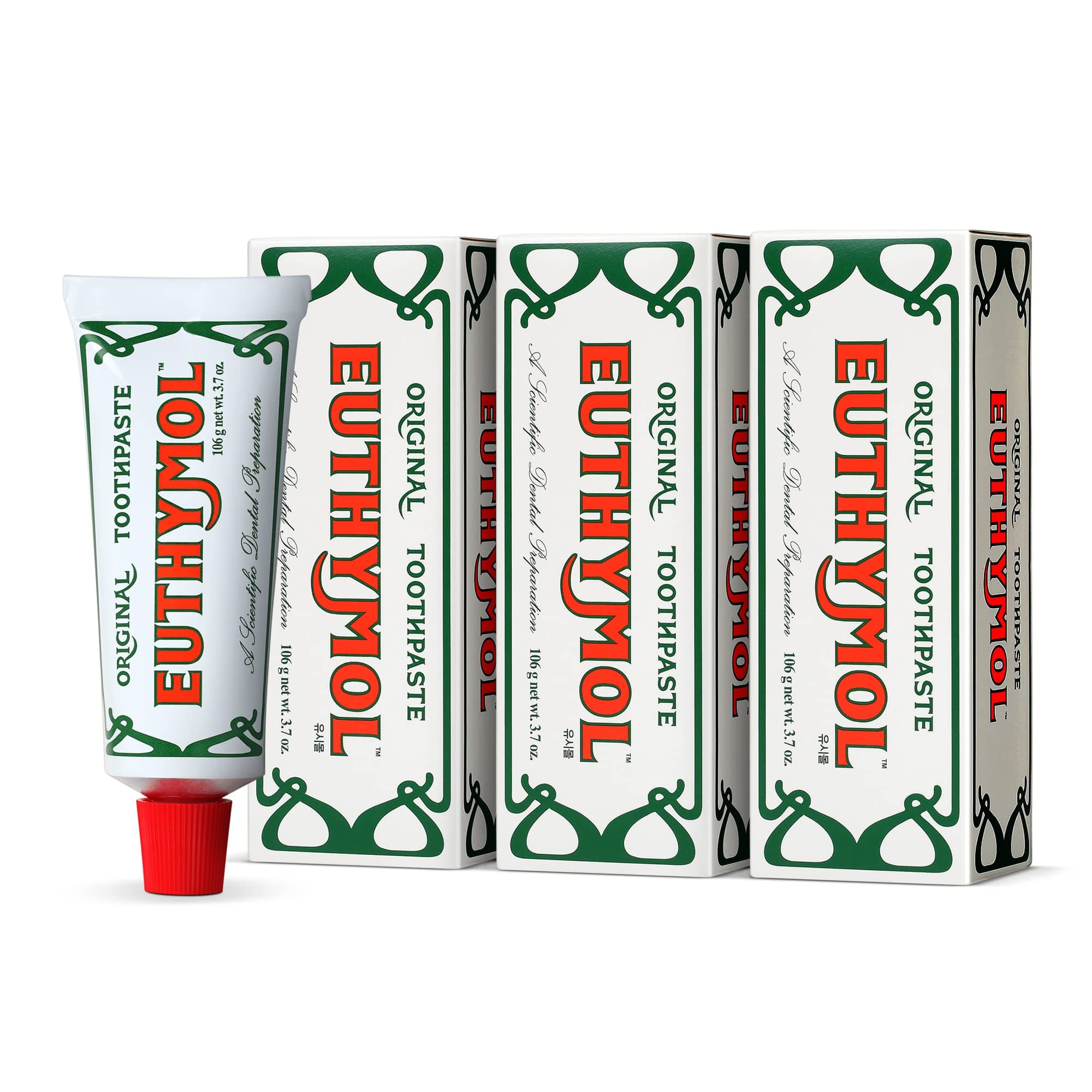 Euthymol Original Toothpaste 75ml 3 (triple pack)