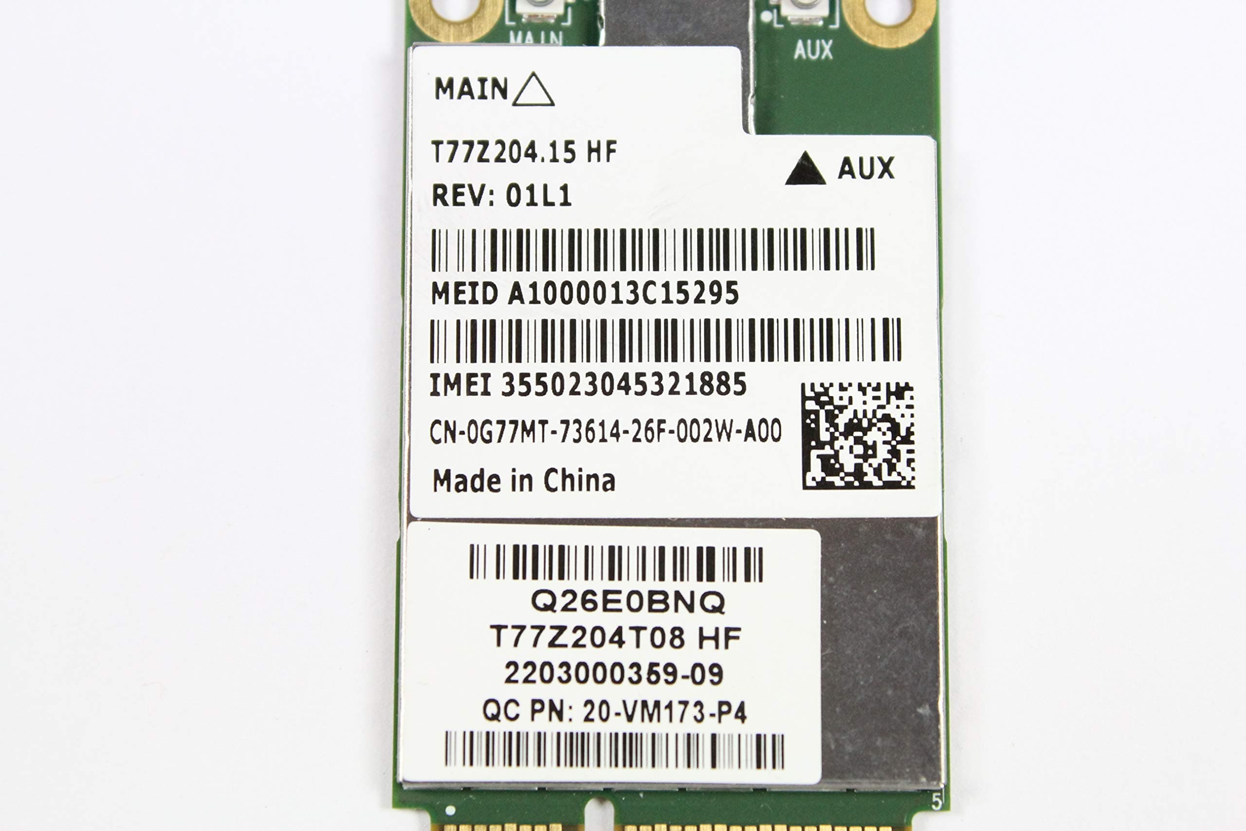 Sierra Qualcomm Dell DW5630 Gobi3000 Mini PCIe 3G WWAN HSPA EVDO Card GPS 0269Y
