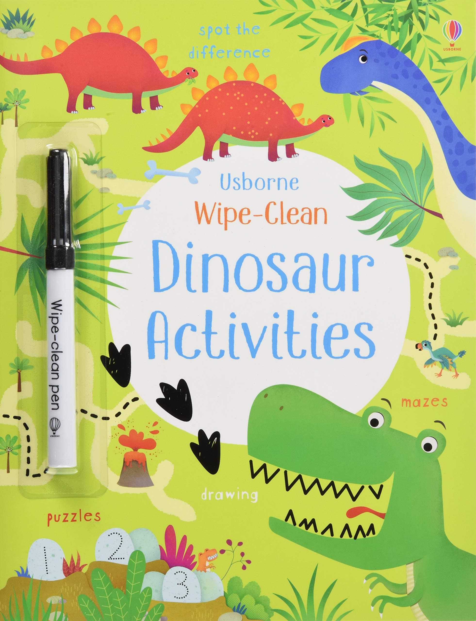Wipe-Clean Dinosaur Activities: 1 (Wipe-clean Activities)