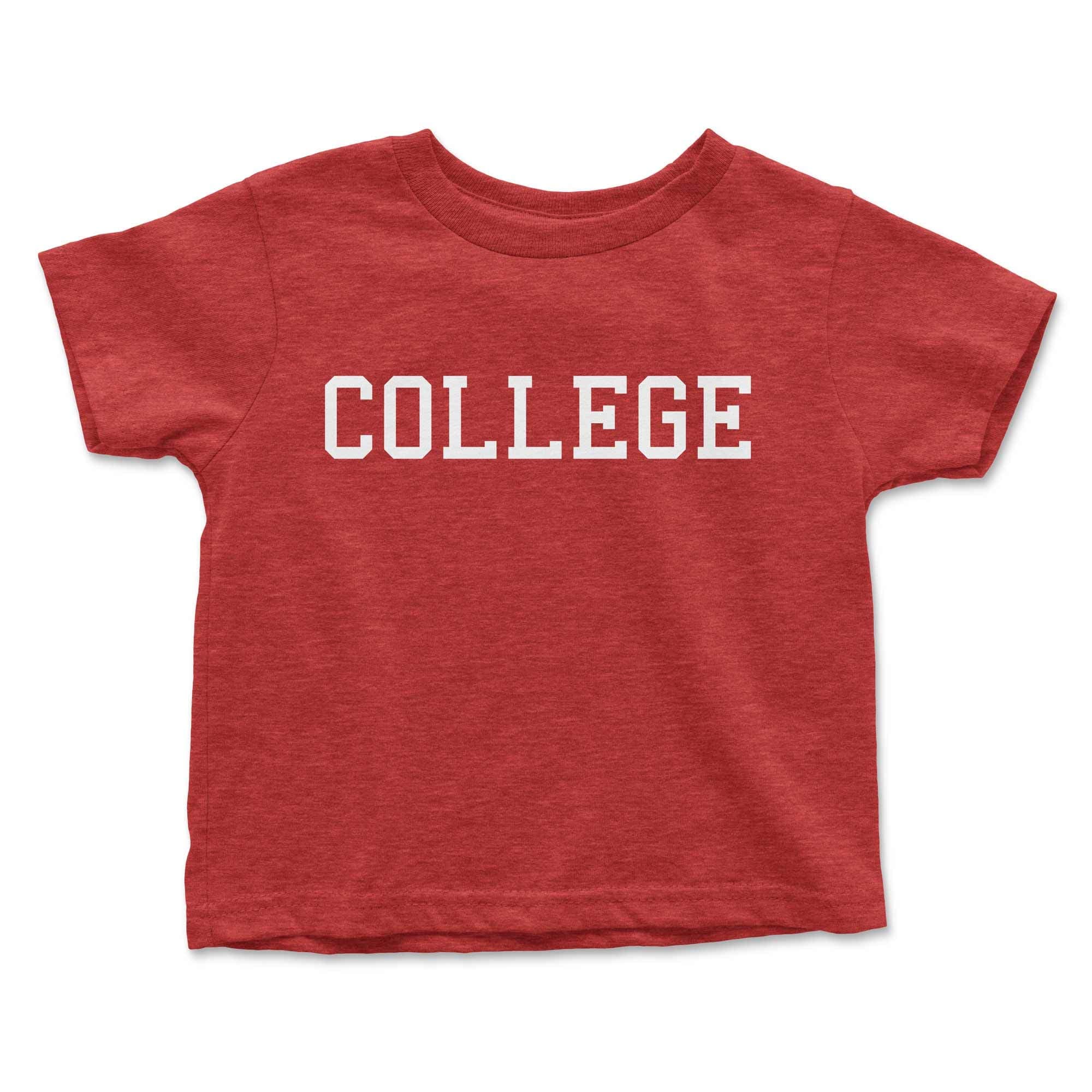 John Belushi College Kids T-Shirts, Funny Toddler Gift