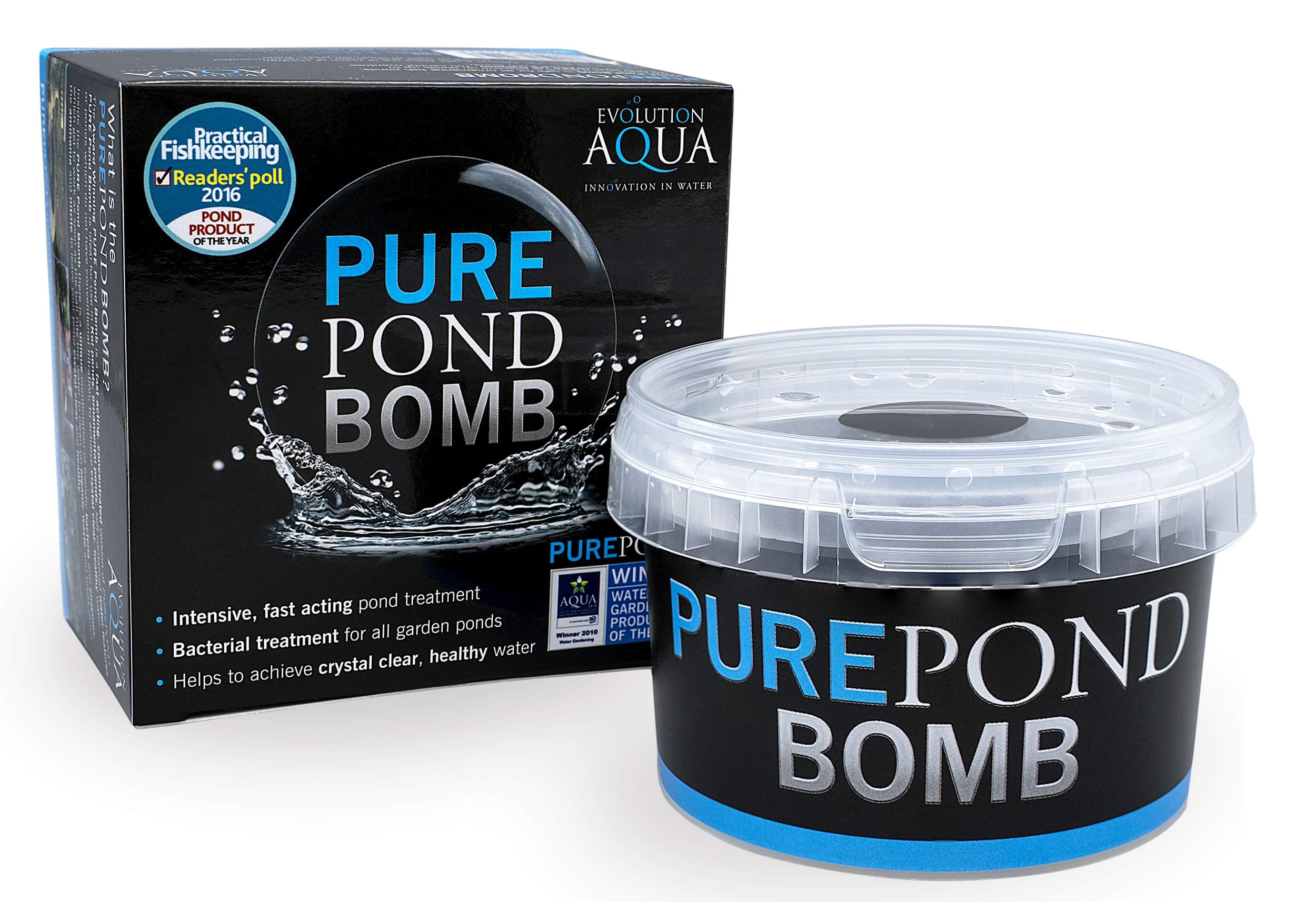 Pure Pond Bomb – for Crystal Clear Healthy Water, Treats up to 20,000 litres