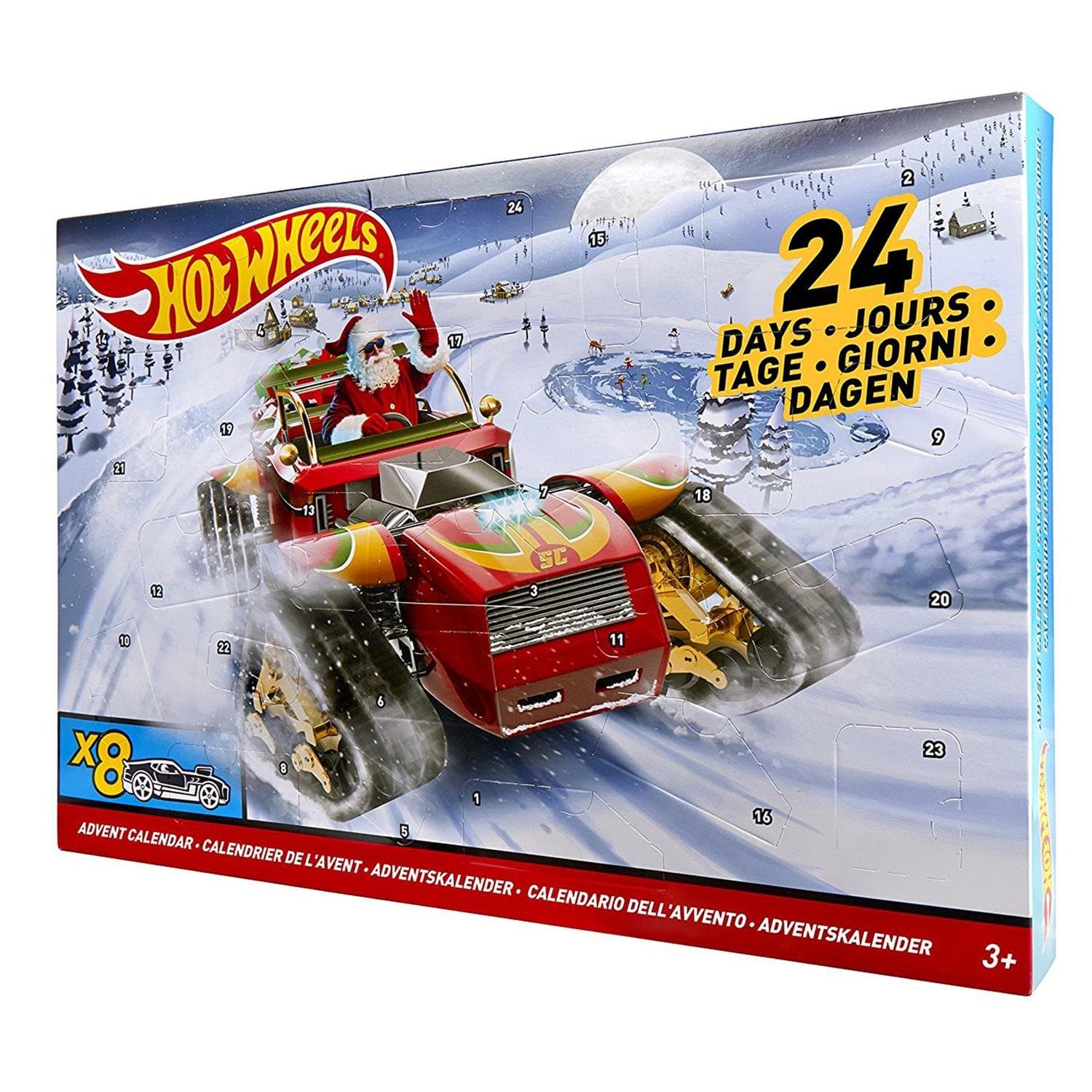 Hot Wheels DXH60 Advent Calendar 2017