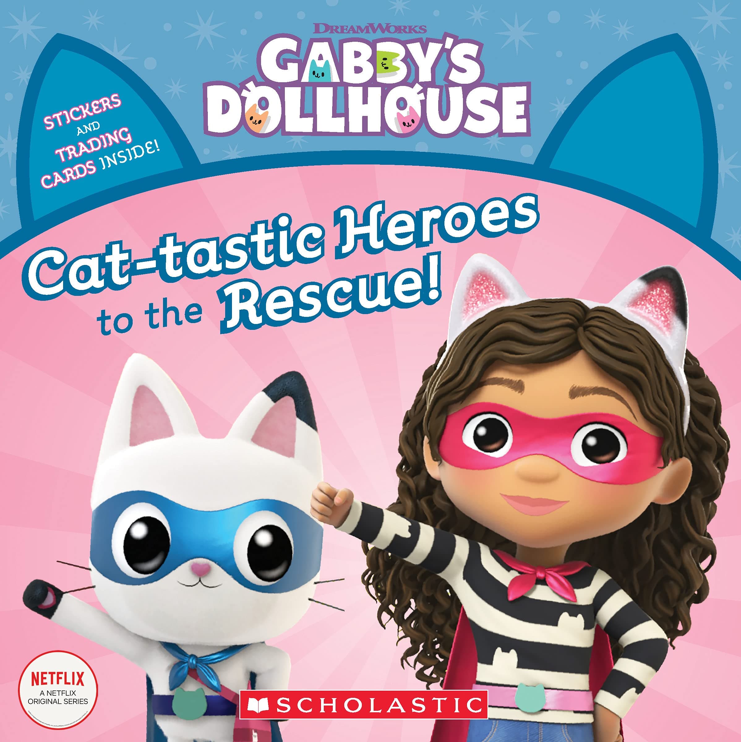 Scholastic Cat-Tastic Heroes to the Rescue (Gabby's Dollhouse Storybook)