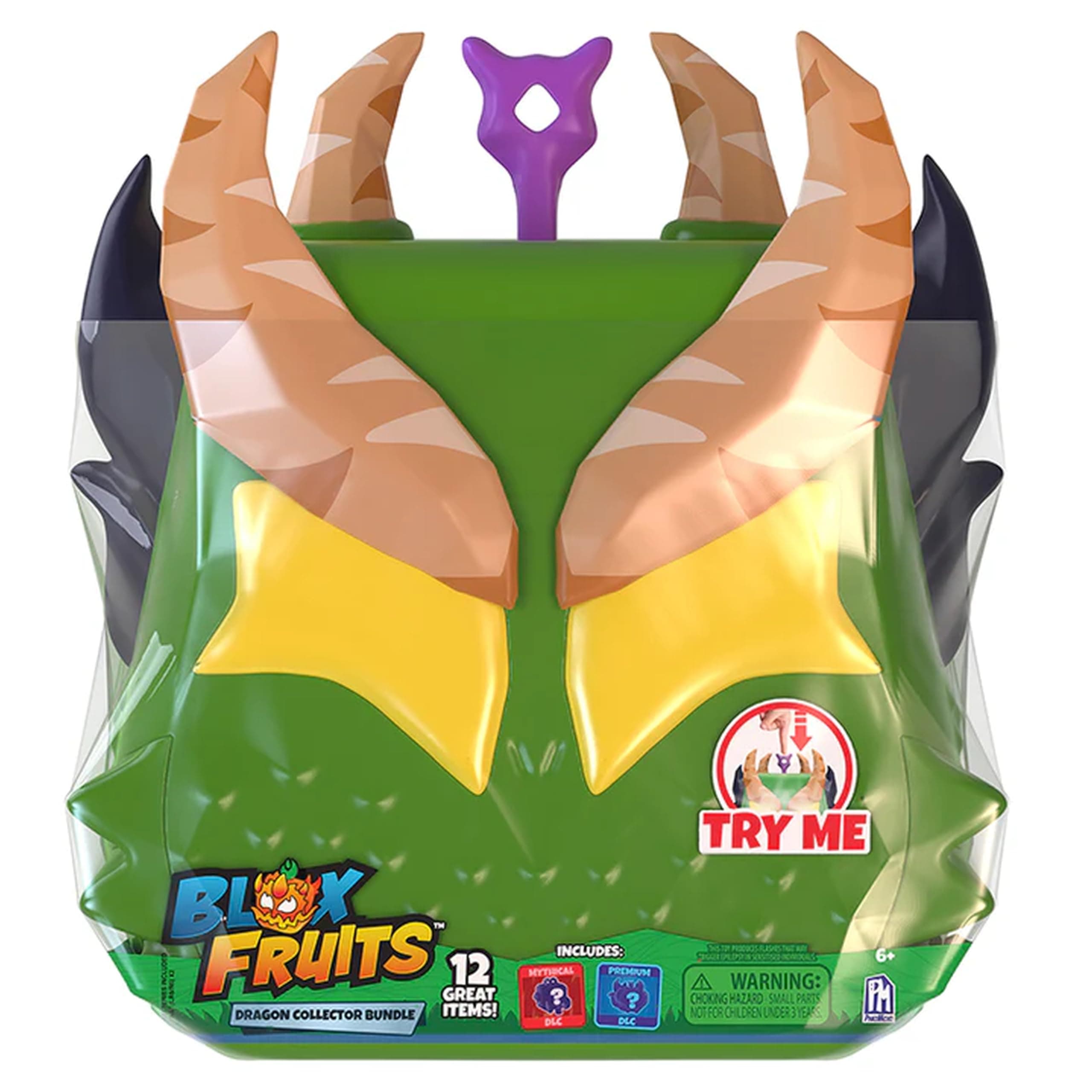 Blox Fruits Dragon Collector Bundle, Official License Action Figures, Collectibles Cards, Plush Toys, Minifigures, Toys for Kids