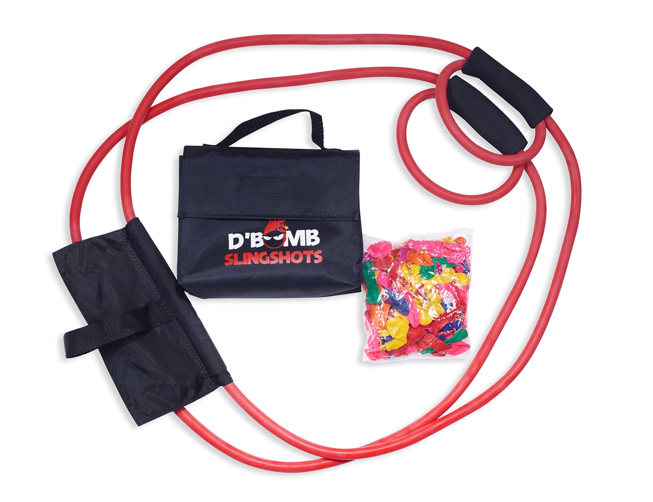 YHmall 3 Person Water Balloon Launcher with 500 Water Balloons, Catapult/Cannon Slingshot Free Balloons. Outdoor Game for Kids and Adults