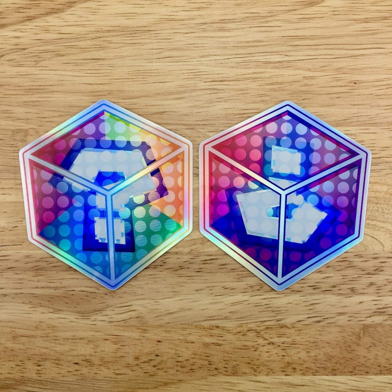 Mystery Item Box Set | Holographic Sticker Pack - Weatherproof Iridescent Vinyl
