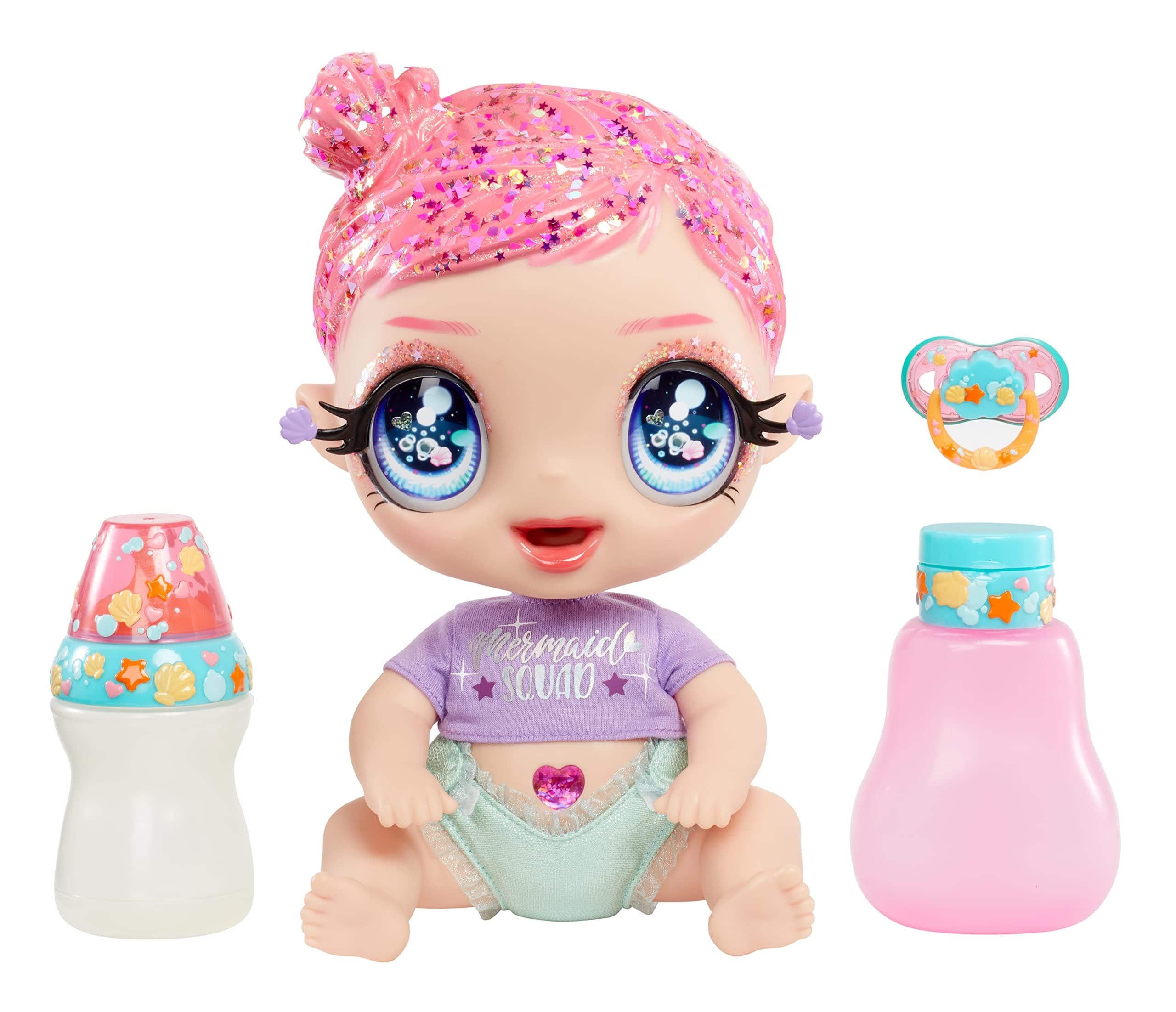 MGA'S Glitter Babyz Marina Finley Baby Doll