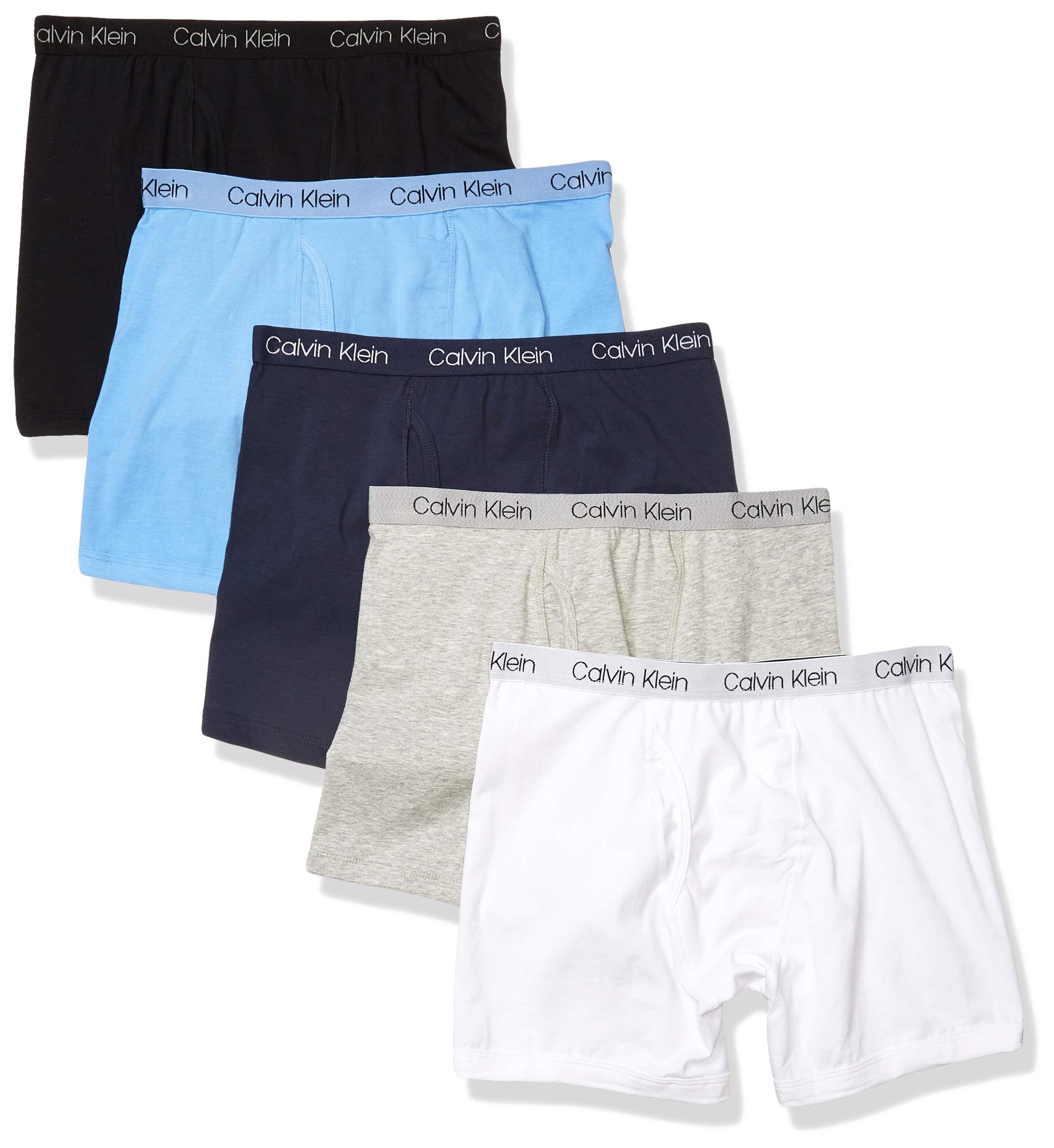 Boy's Cotton Boxer Brief Underwear 5-pack Boxer Briefs (pack of 5)