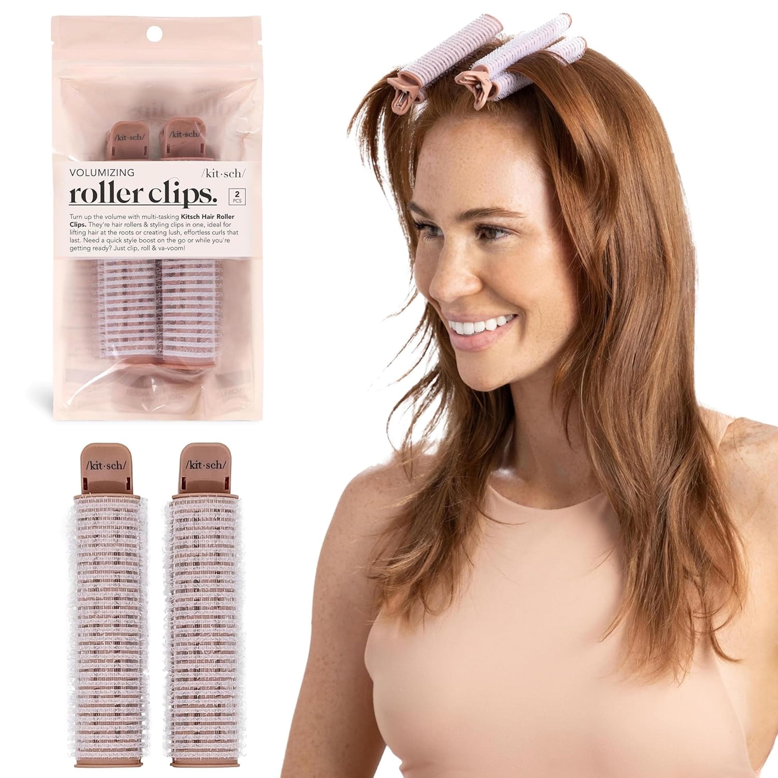 Volumizing Roller Clips, 2 Pieces
